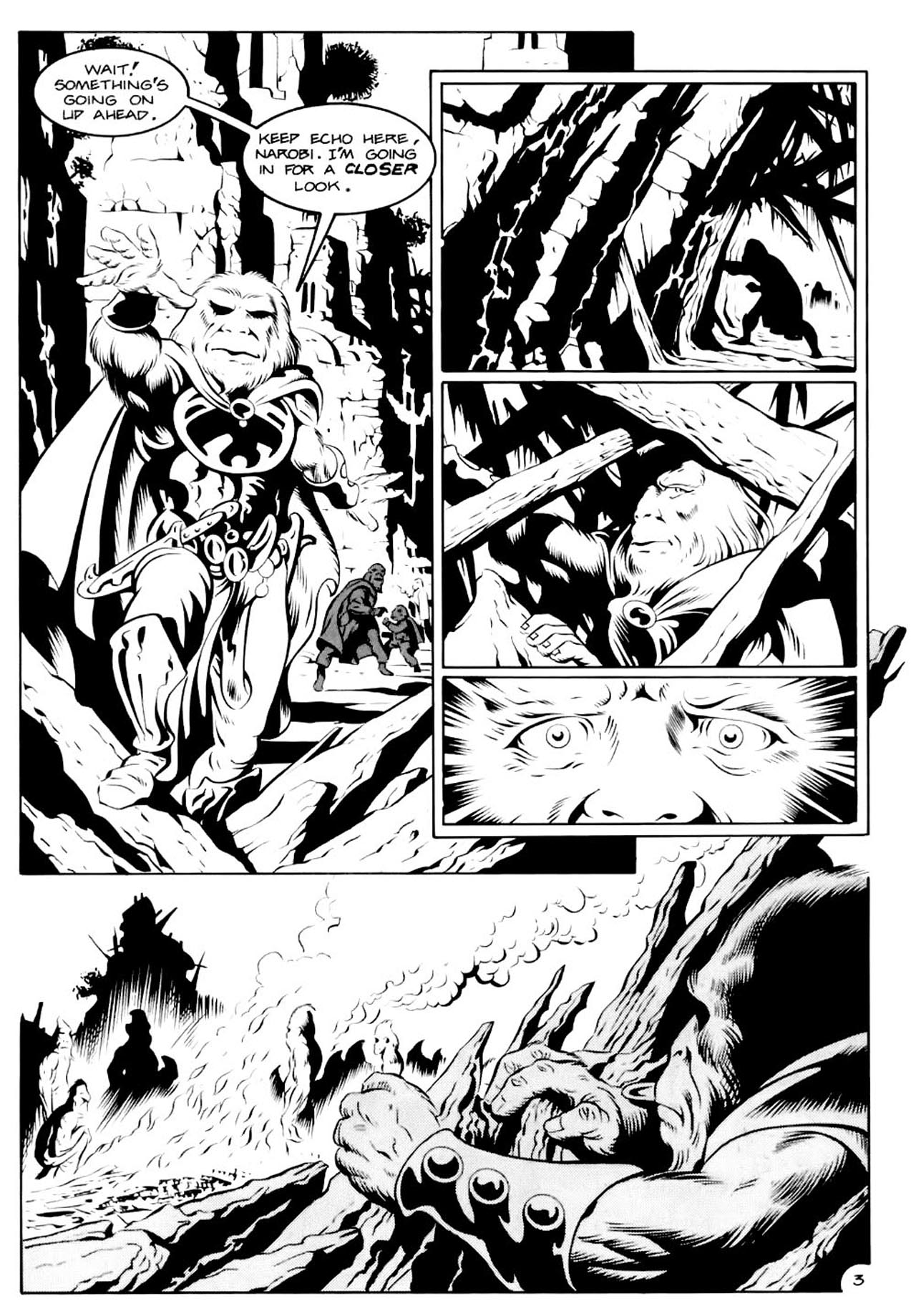 Read online Planet of the Apes (1990) comic -  Issue #10 - 5