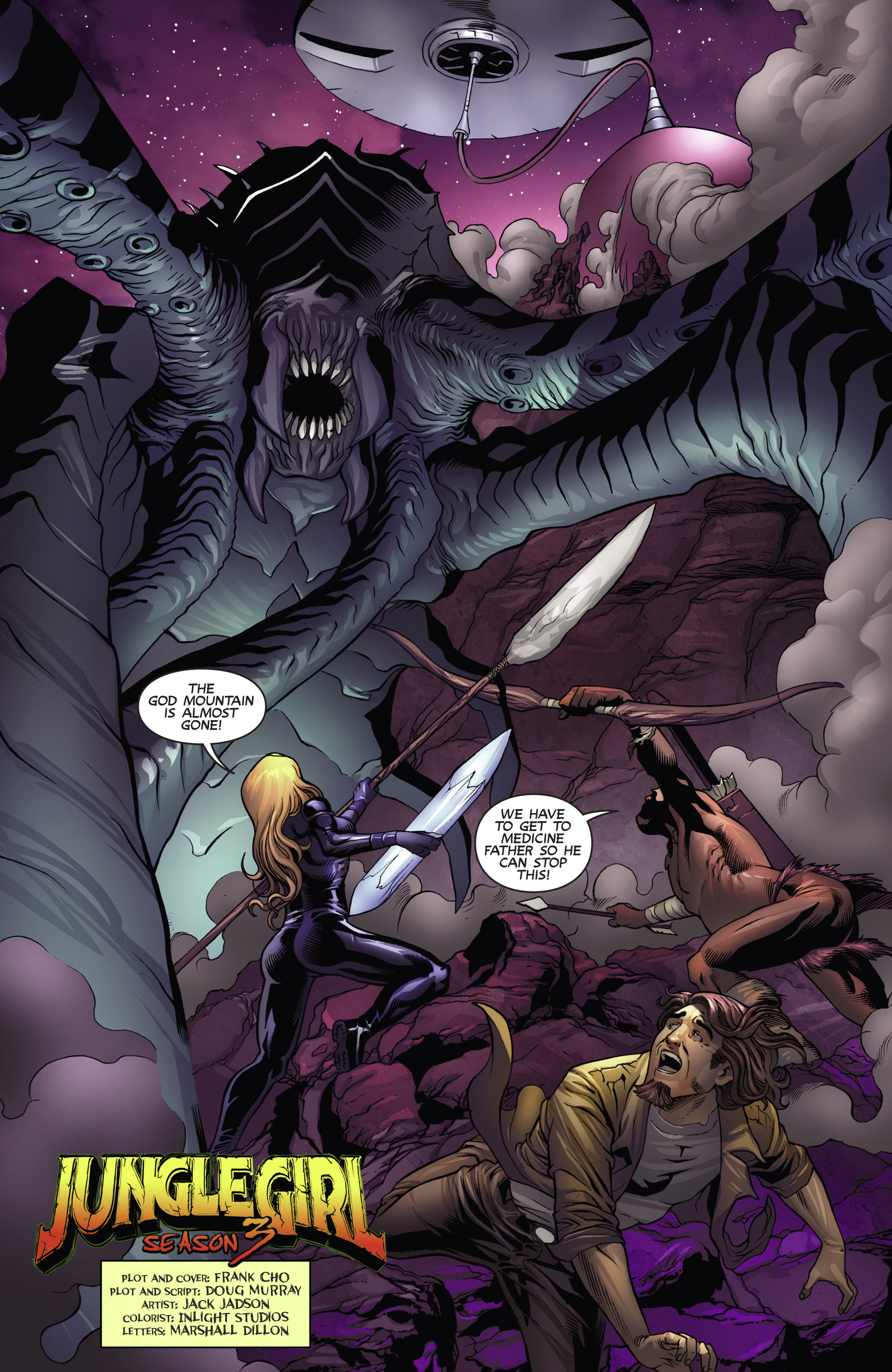 Read online Jungle Girl: Season Three comic -  Issue #4 - 3