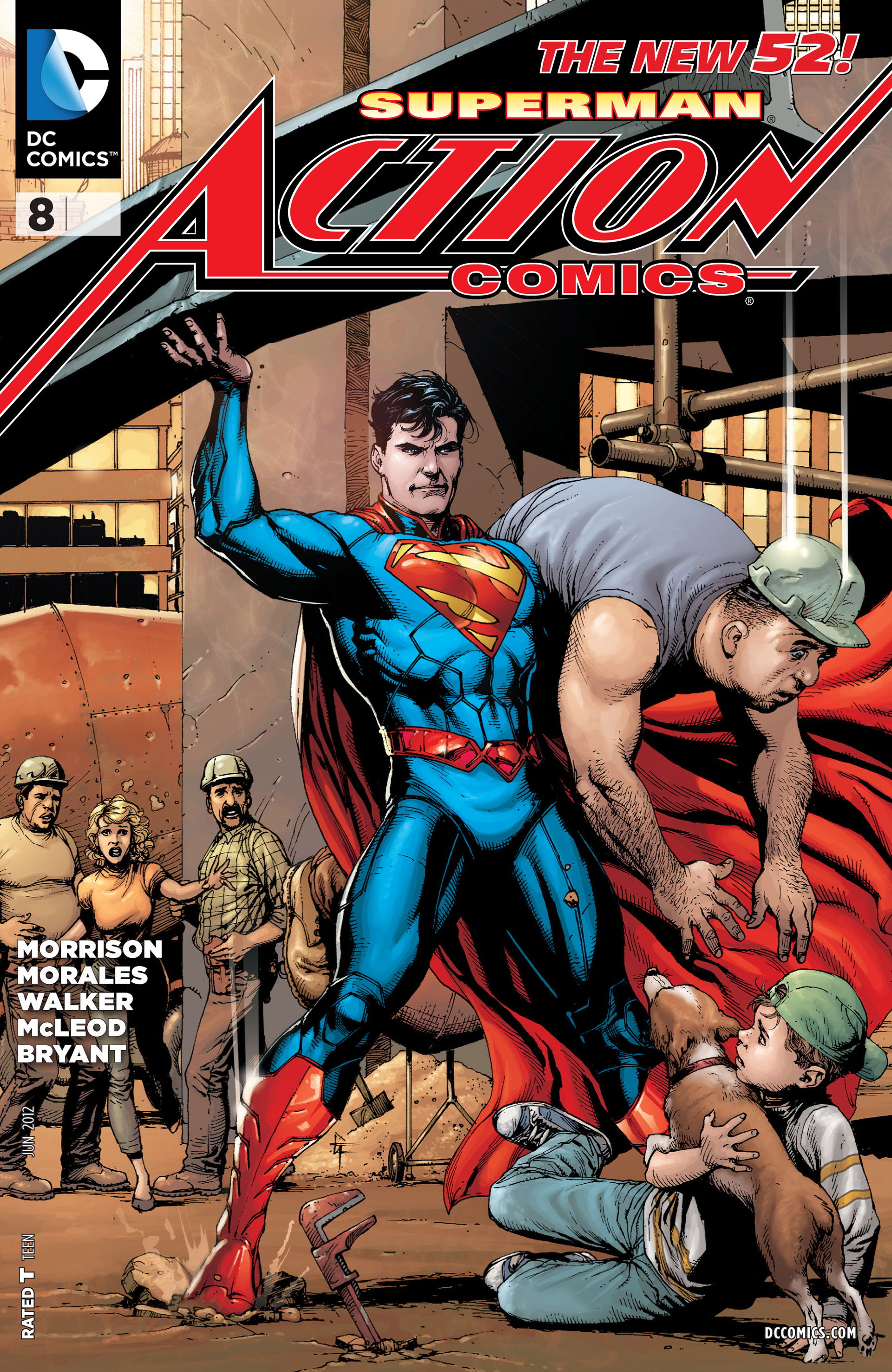 Read online Action Comics (2011) comic -  Issue #8 - 2