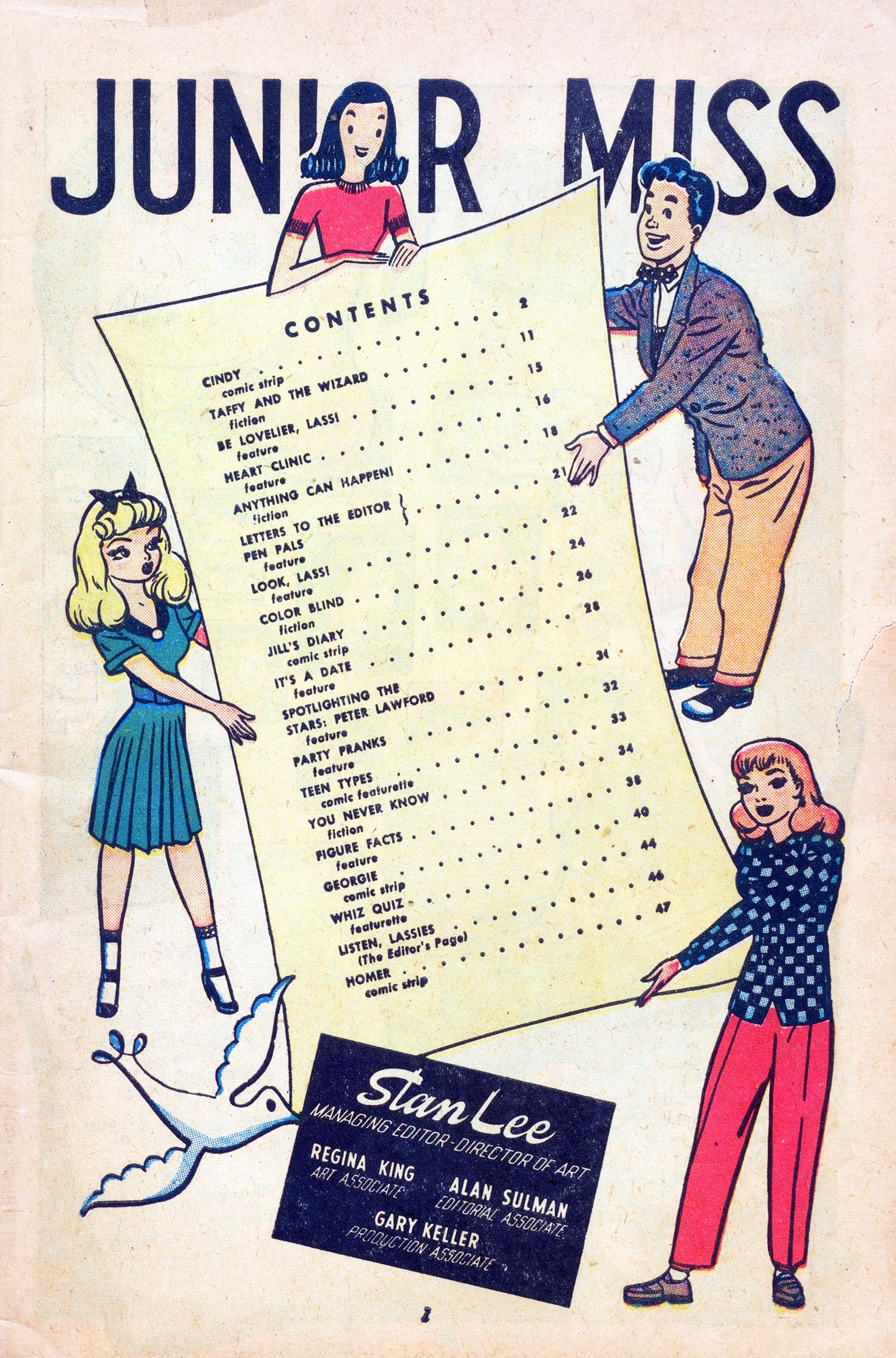 Read online Junior Miss (1947) comic -  Issue #26 - 3