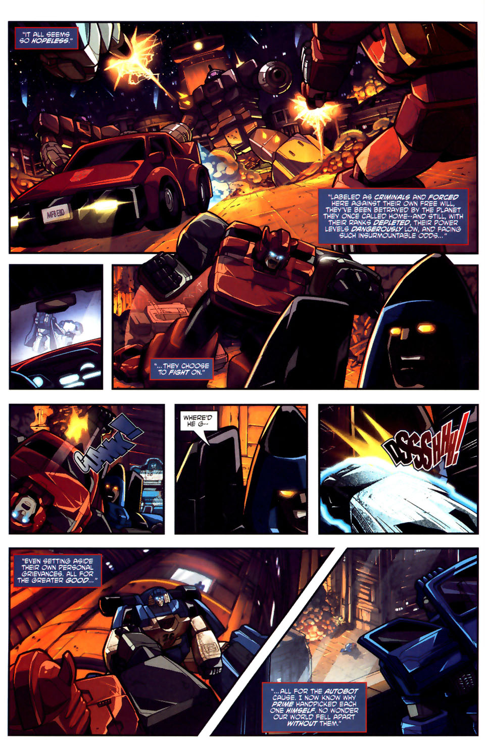 Read online Transformers: Generation 1 (2003) comic -  Issue #6 - 8