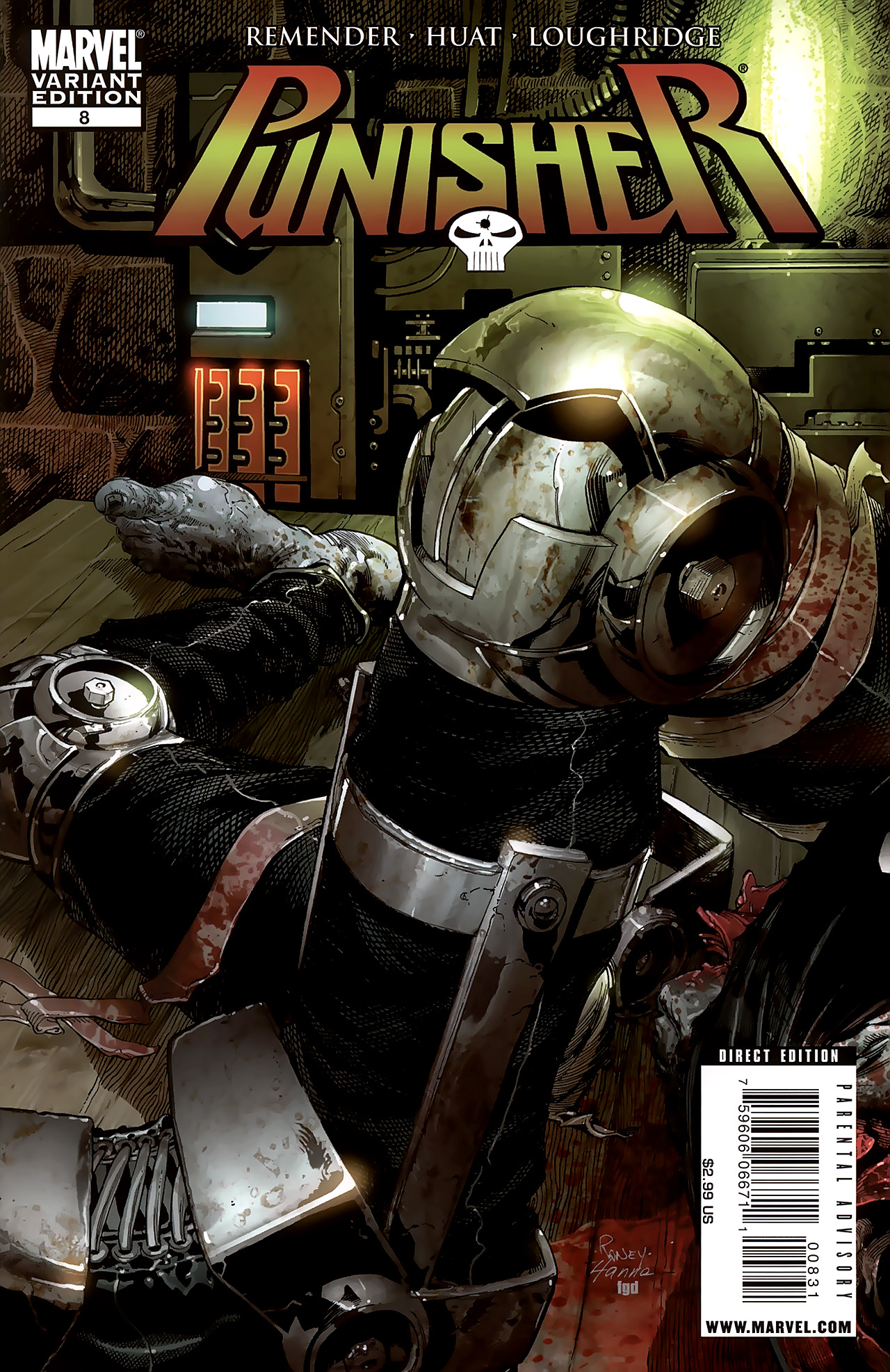 Read online Punisher (2009) comic -  Issue #8 - 2