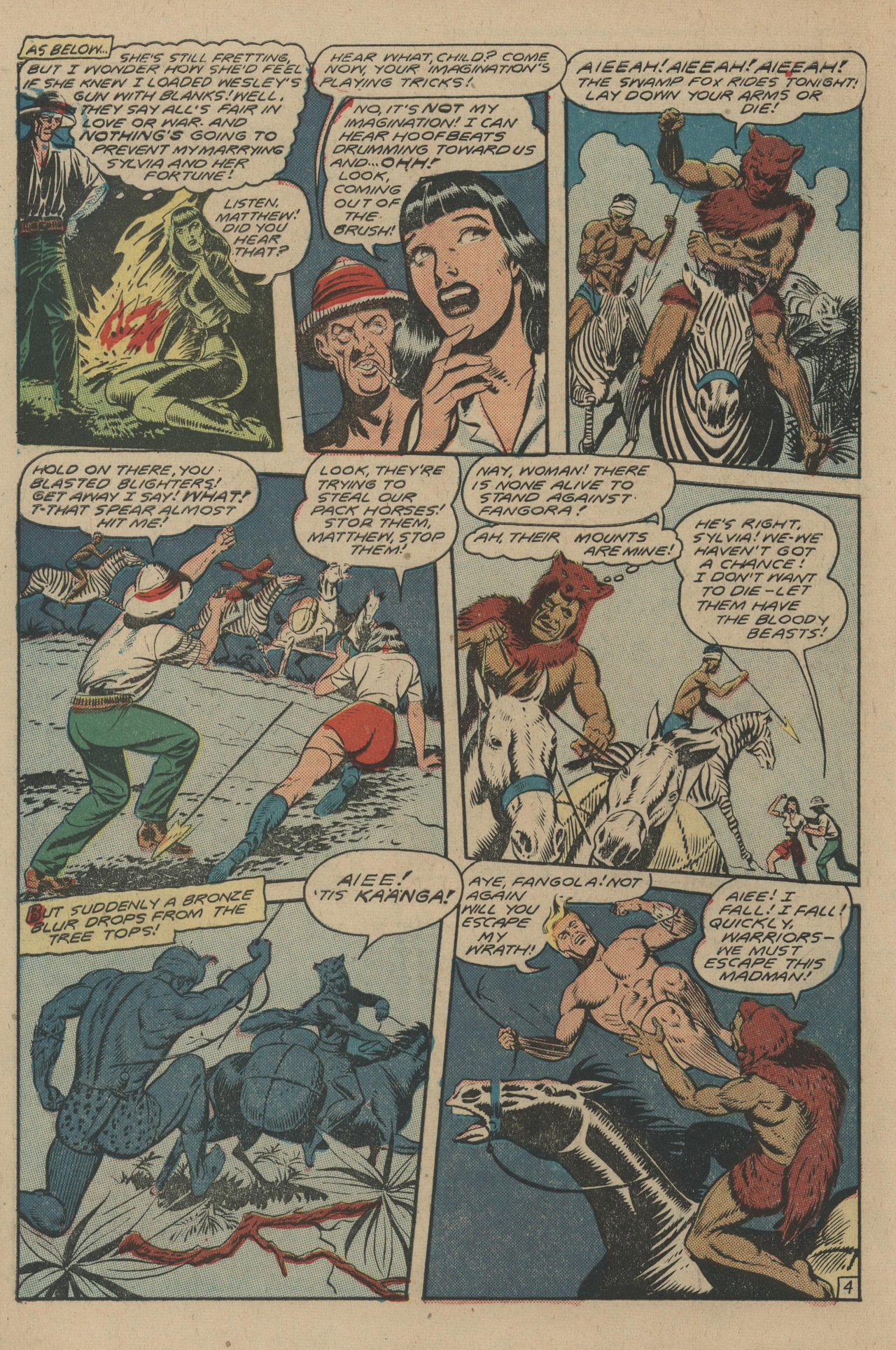 Read online Jungle Comics comic -  Issue #106 - 6