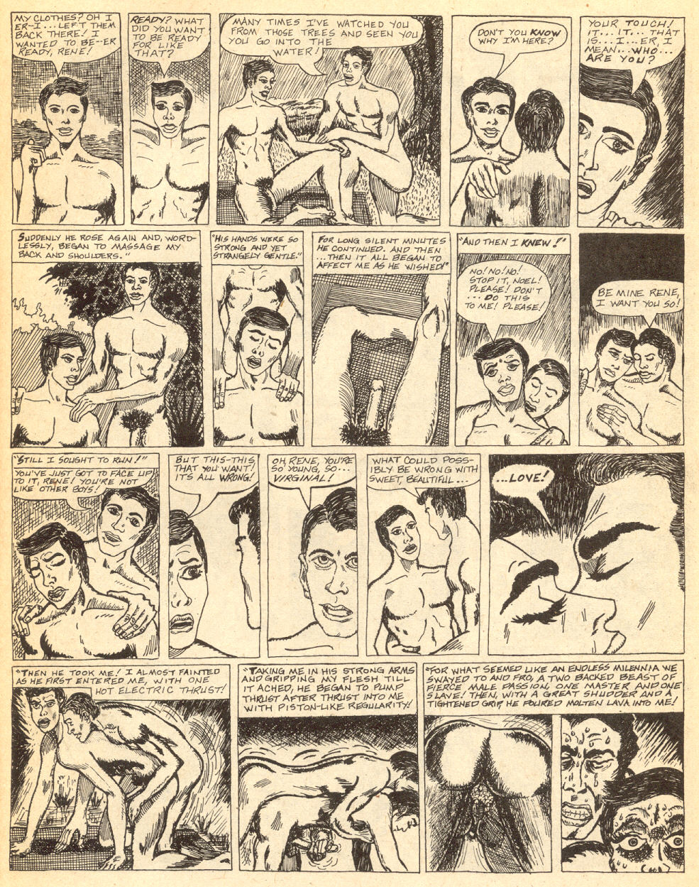 Read online Gay Heart Throbs comic -  Issue #1 - 36