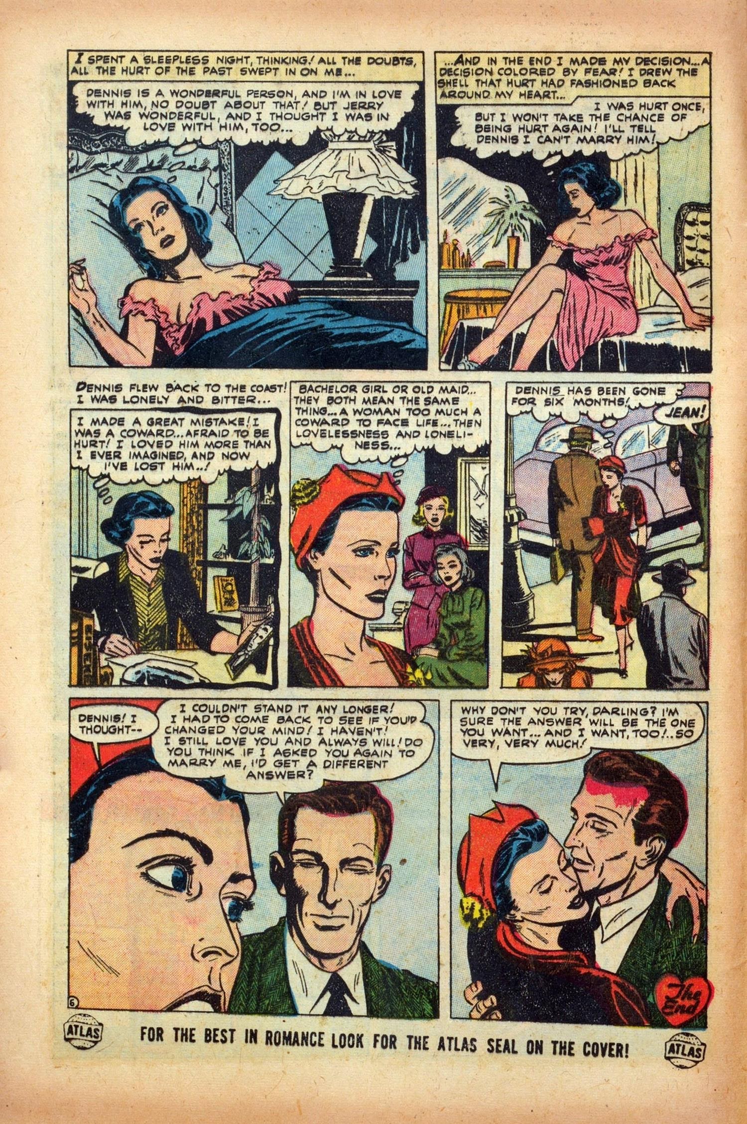 Read online Love Romances comic -  Issue #26 - 8