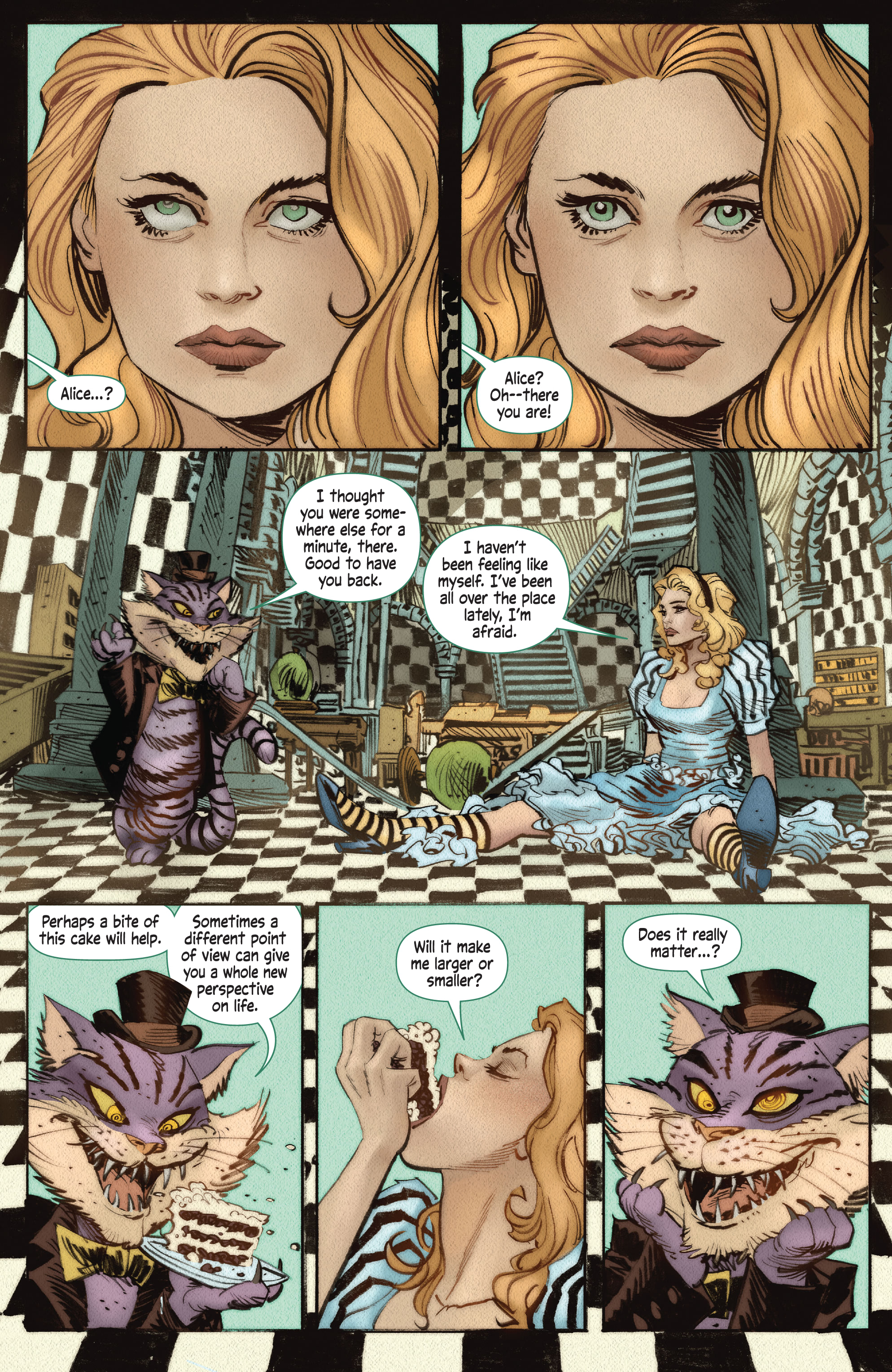Read online Alice Ever After comic -  Issue #3 - 8