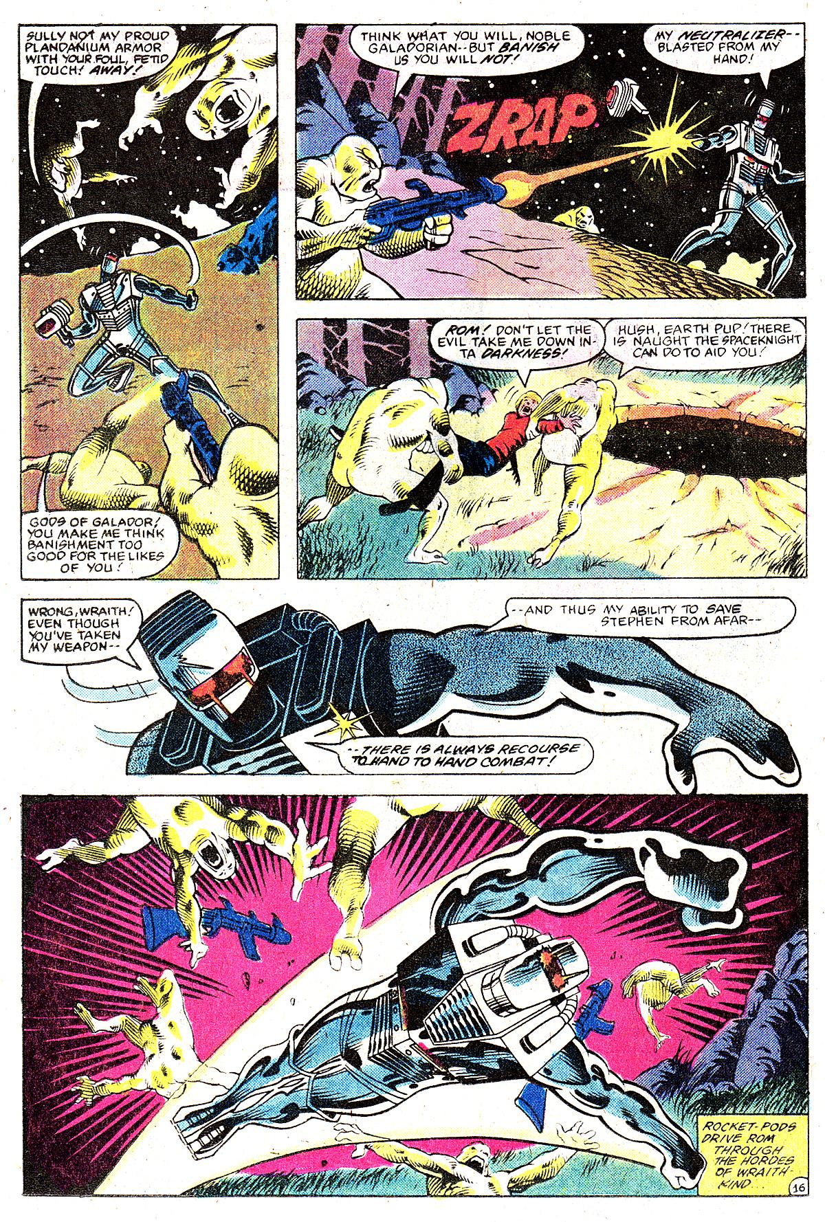 Read online ROM (1979) comic -  Issue #36 - 17