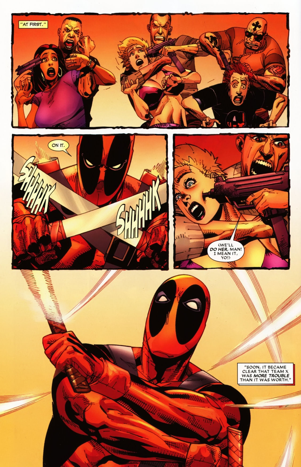 Read online Deadpool: Wade Wilson's War comic -  Issue #3 - 9
