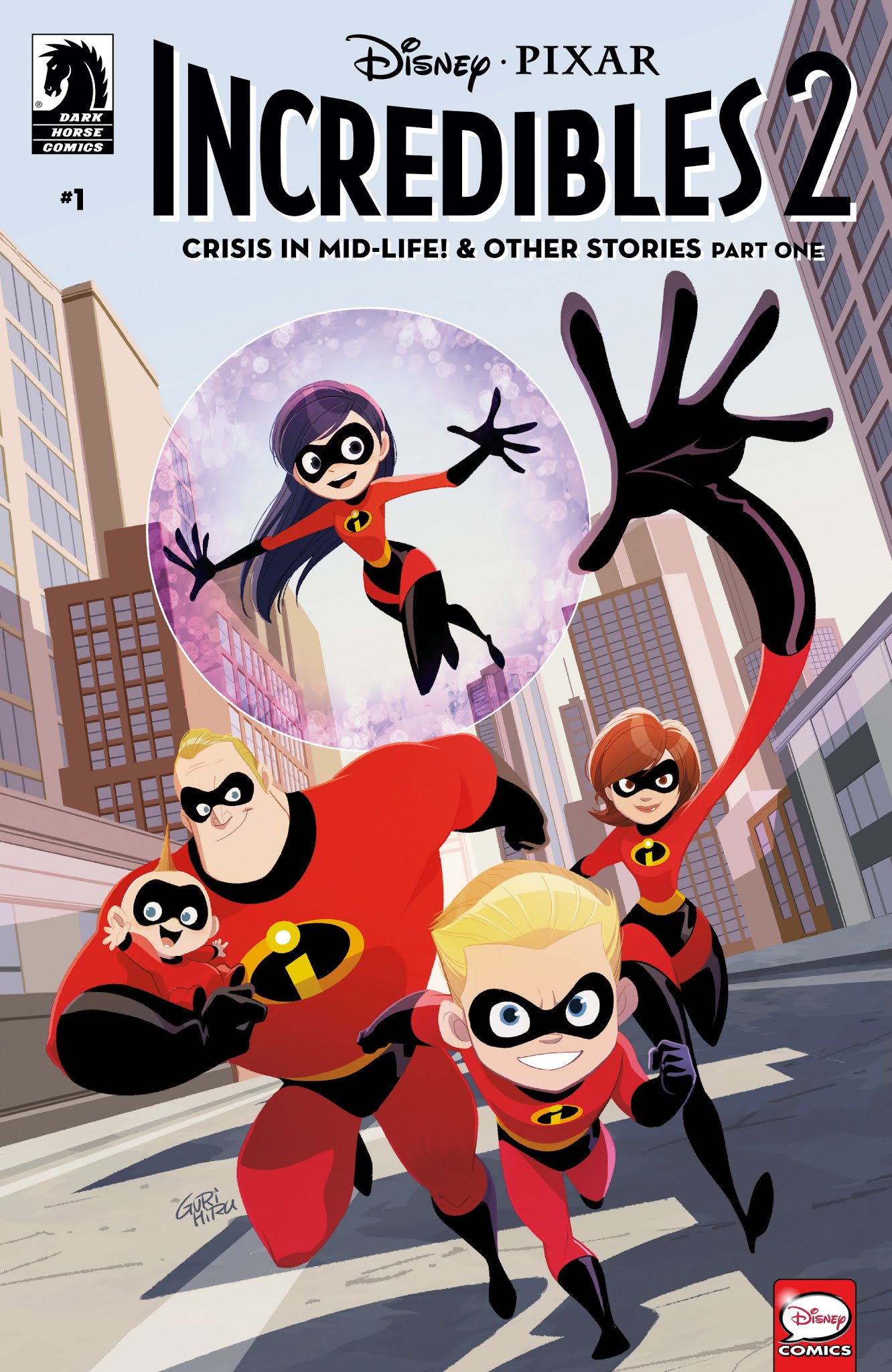 Read online Disney / Pixar The Incredibles 2: Crisis In Mid-Life! & Other Stories comic -  Issue #1 - 1