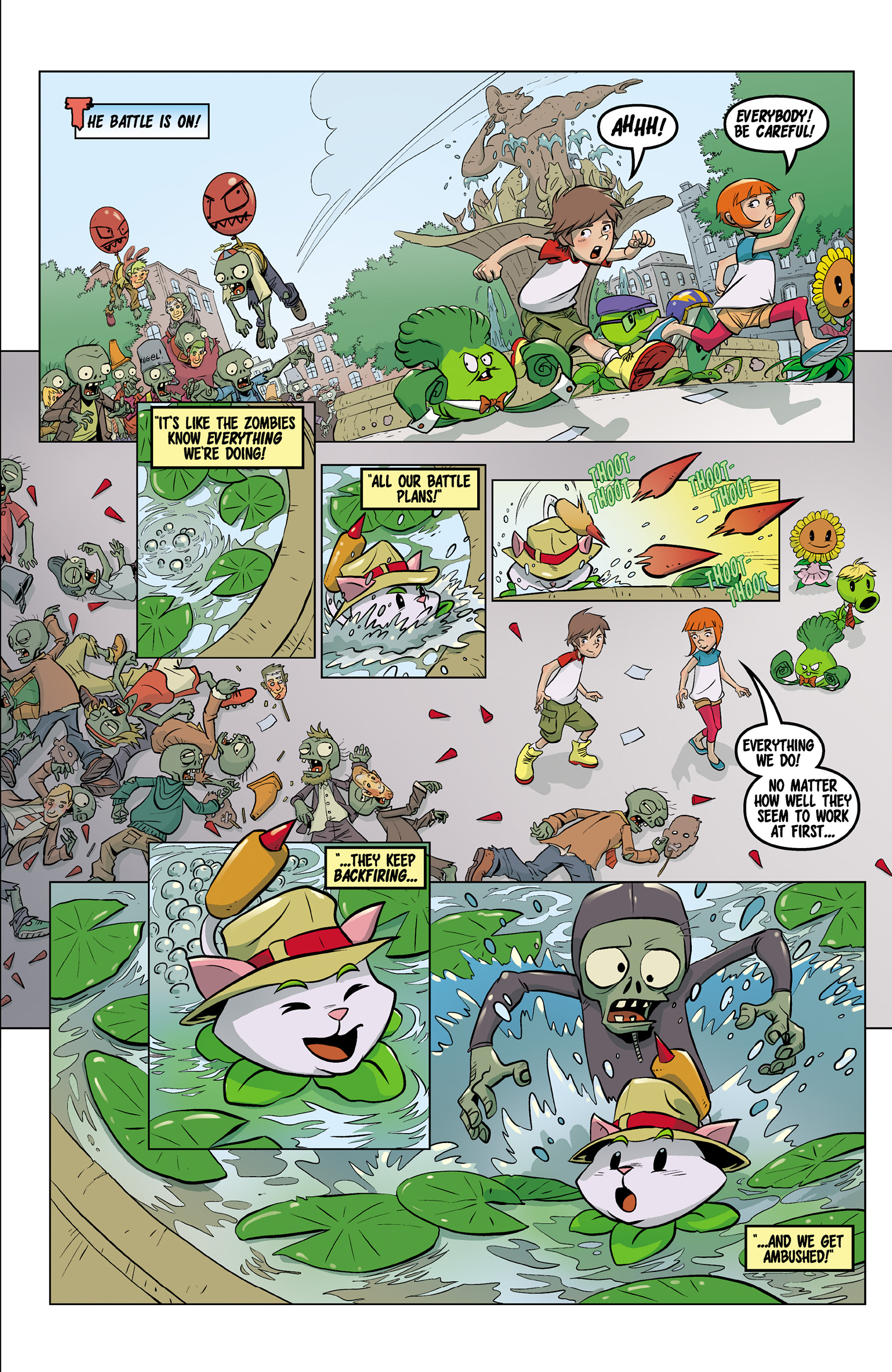 Read online Plants vs. Zombies: Grown Sweet Home comic -  Issue #6 - 3