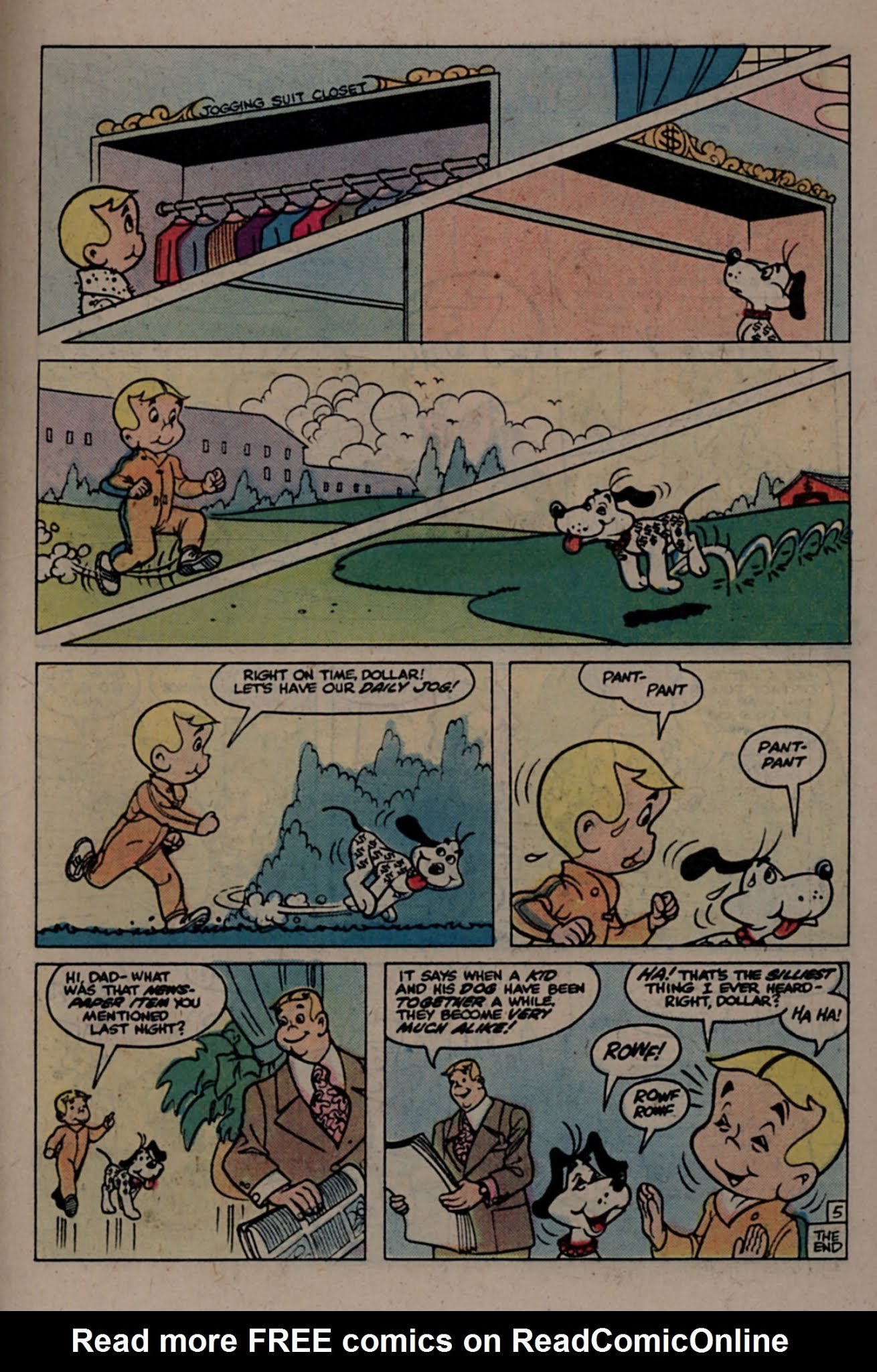 Read online Richie Rich & Dollar the Dog comic -  Issue #2 - 23