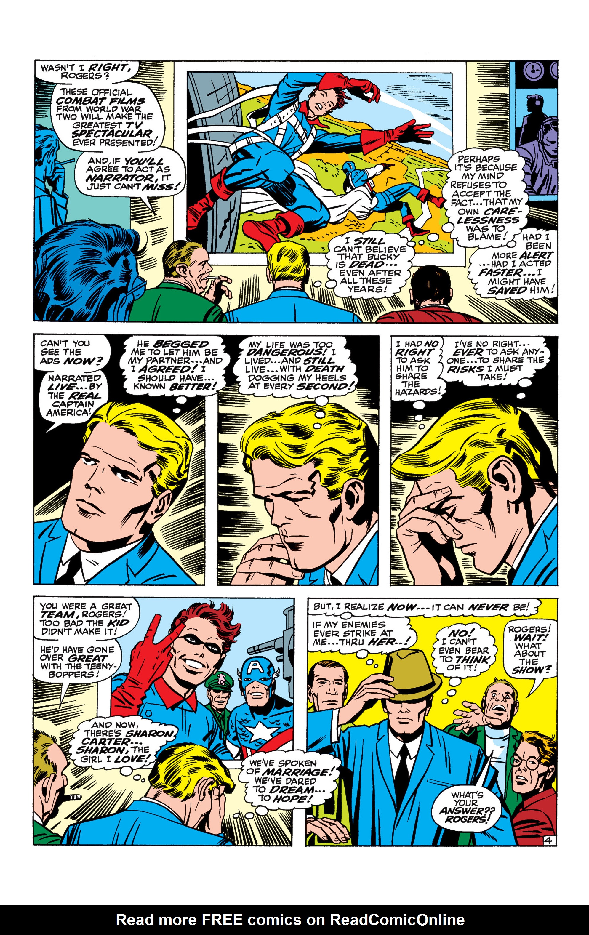 Read online Marvel Masterworks: Captain America comic -  Issue # TPB 3 (Part 1) - 93