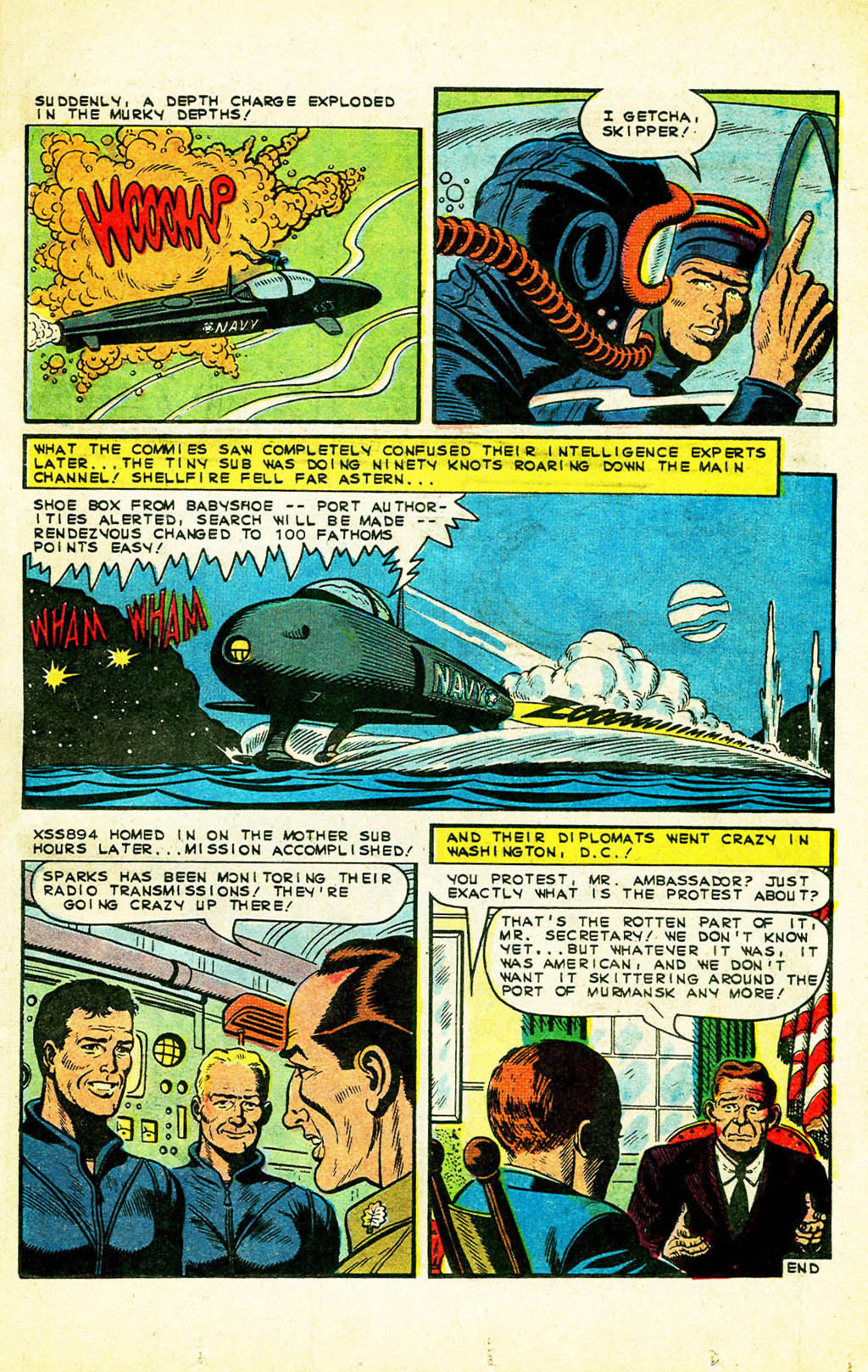 Read online Fightin' Navy comic -  Issue #128 - 9