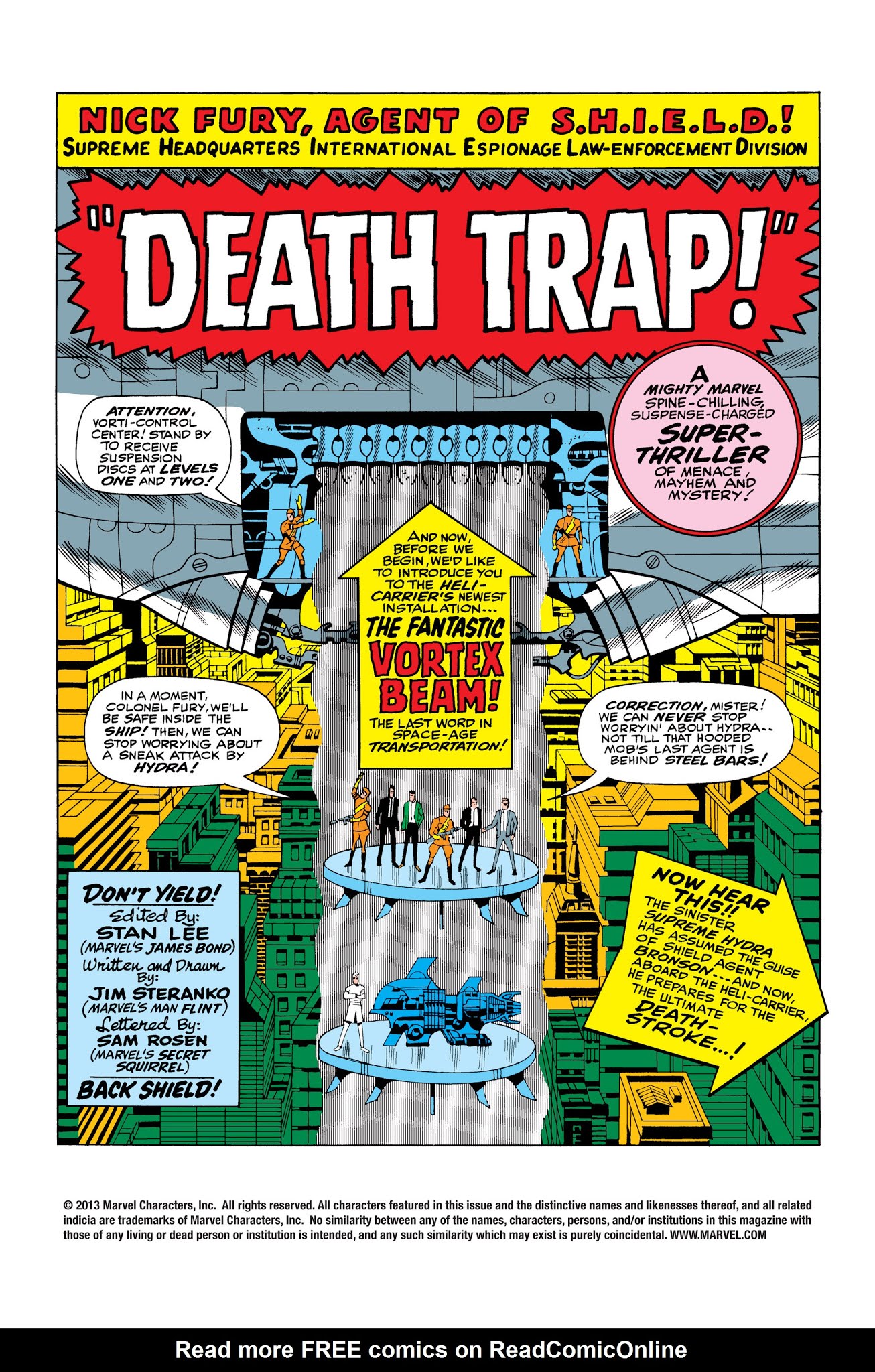 Read online S.H.I.E.L.D. by Steranko: The Complete Collection comic -  Issue # TPB (Part 1) - 96
