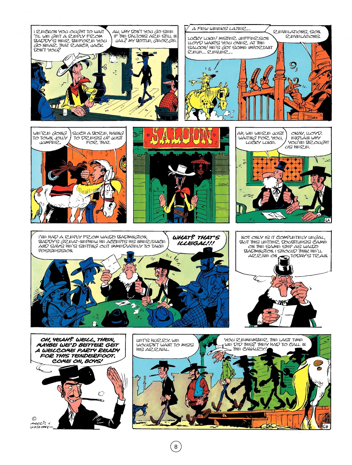 A Lucky Luke Adventure issue 13 - Page 8