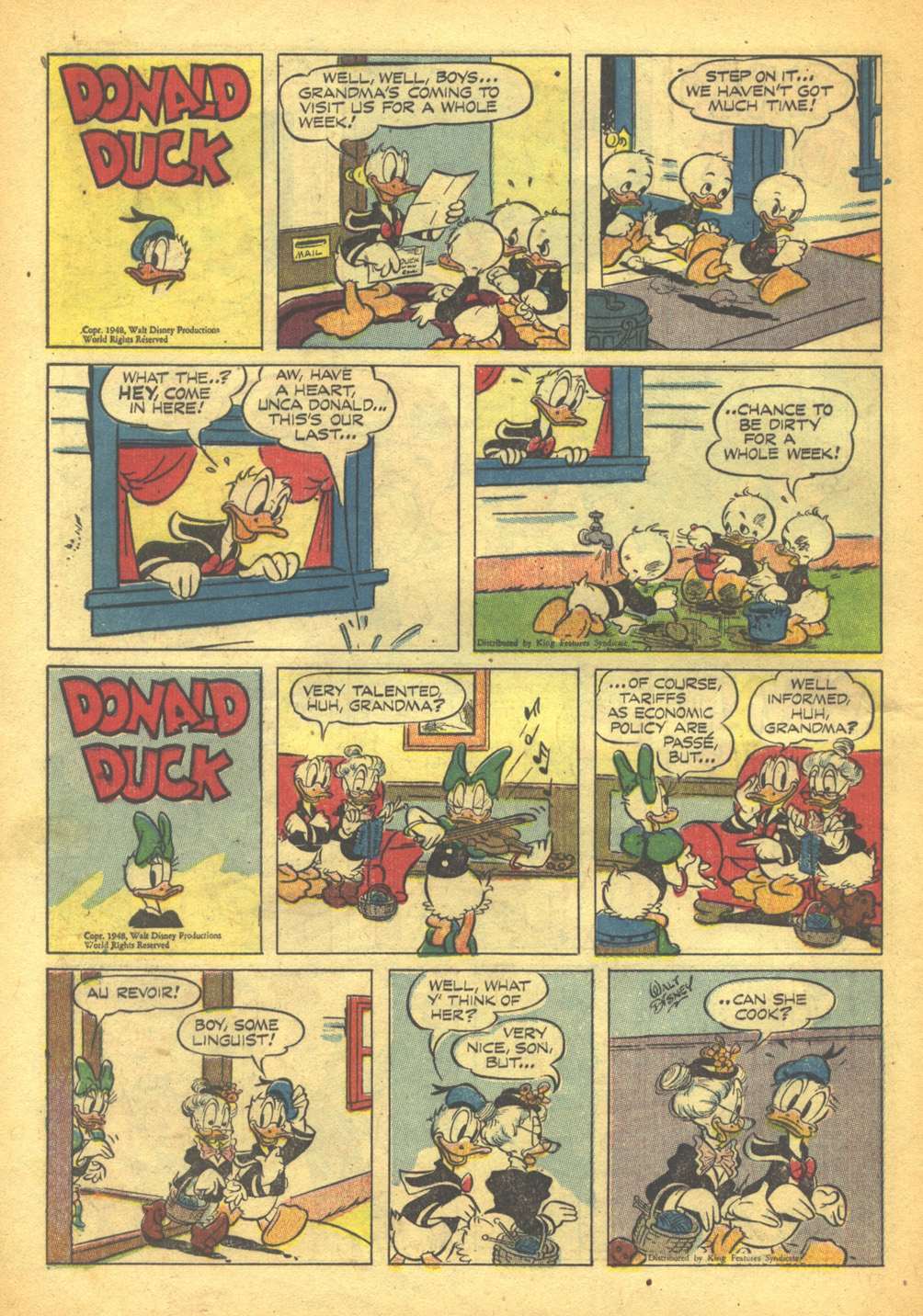 Read online Walt Disney's Comics and Stories comic -  Issue #133 - 40