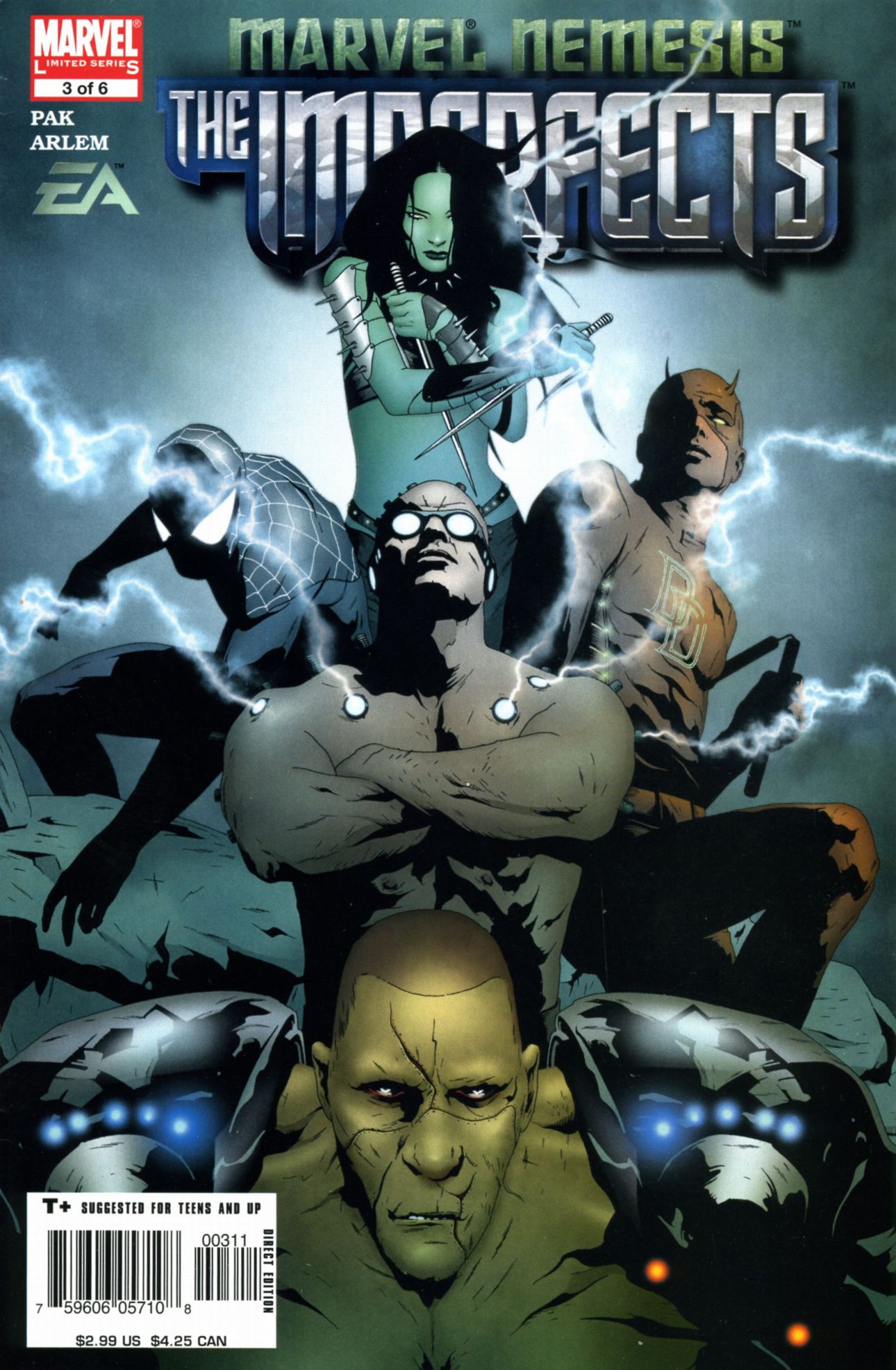 Read online Marvel Nemesis: The Imperfects comic -  Issue #3 - 1