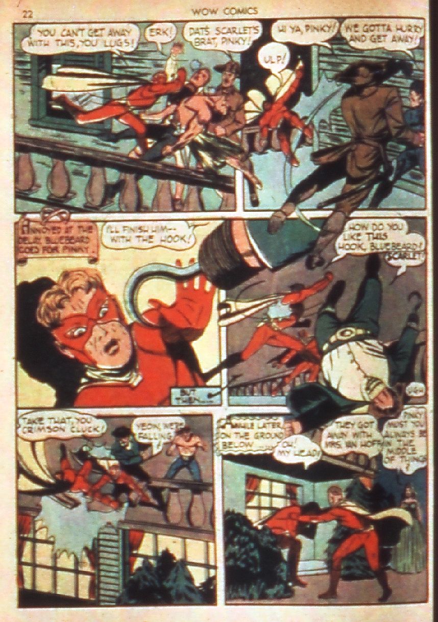 Read online Wow Comics comic -  Issue #4 - 24