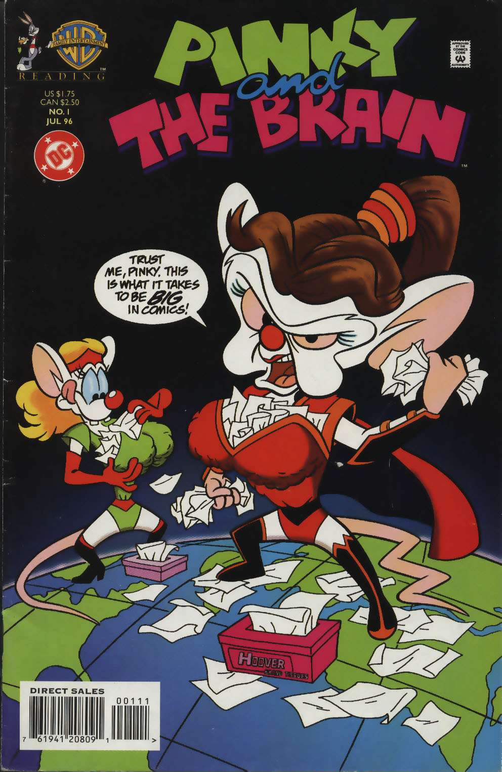 Read online Pinky and The Brain comic -  Issue #1 - 1