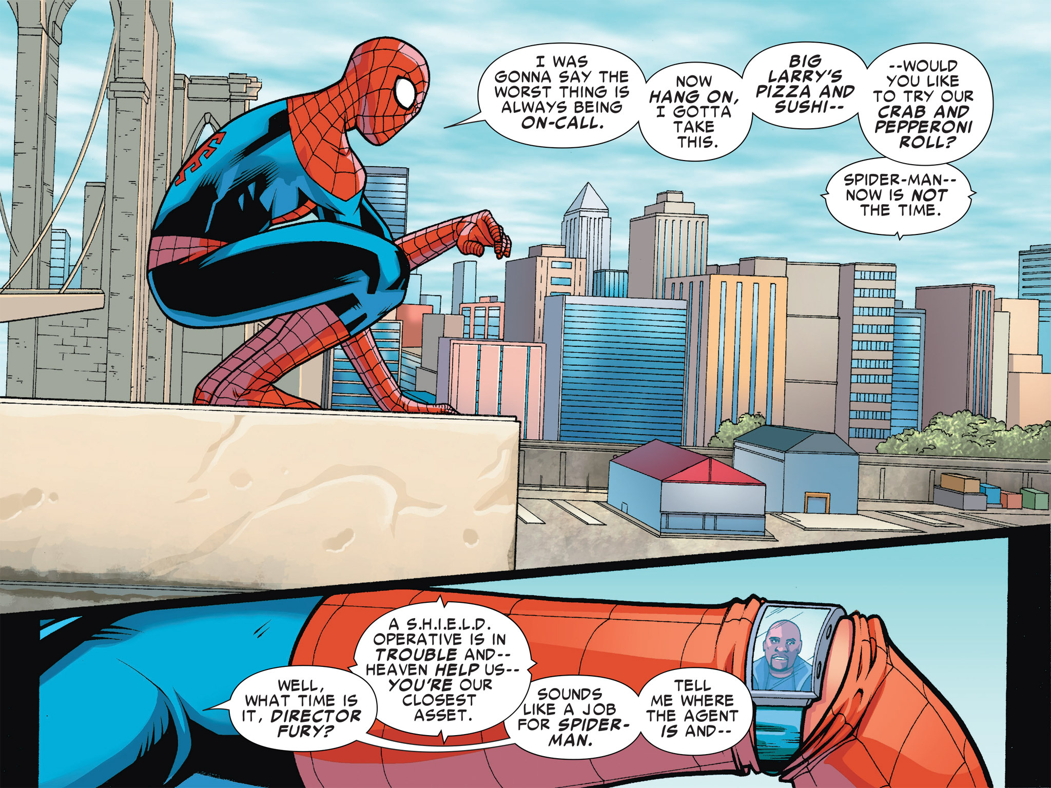Read online Ultimate Spider-Man (Infinite Comics) (2016) comic -  Issue #3 - 13