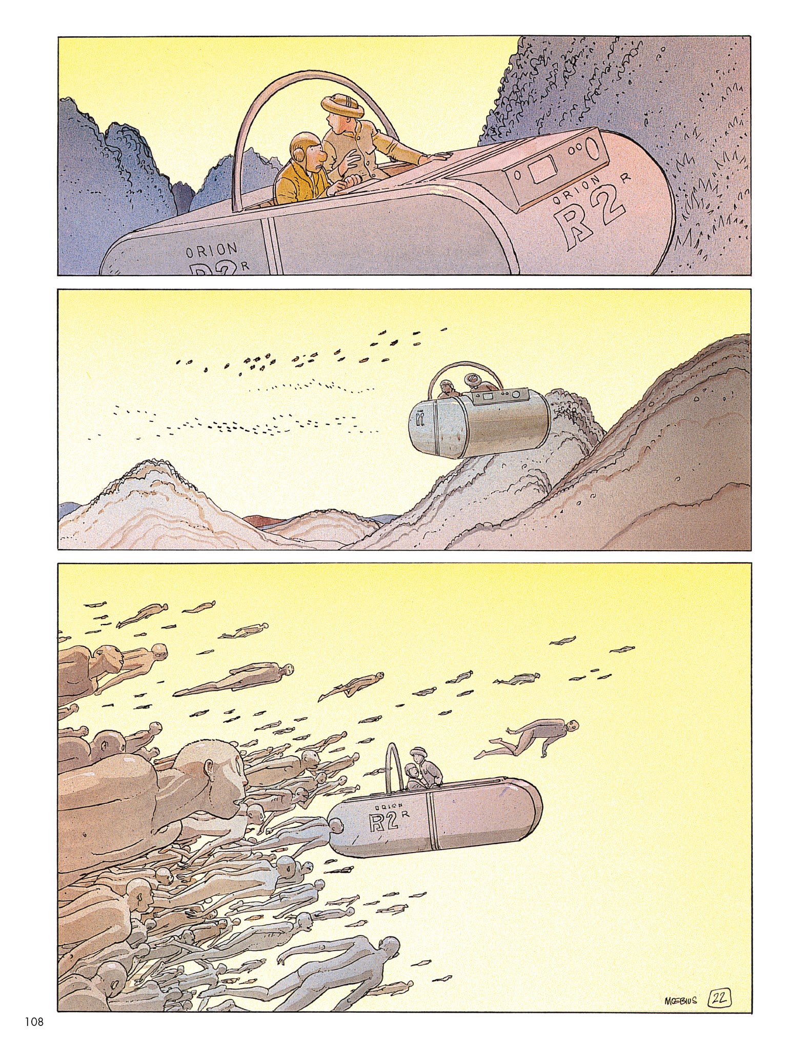 Read online Moebius Library comic -  Issue # TPB 3 - 96
