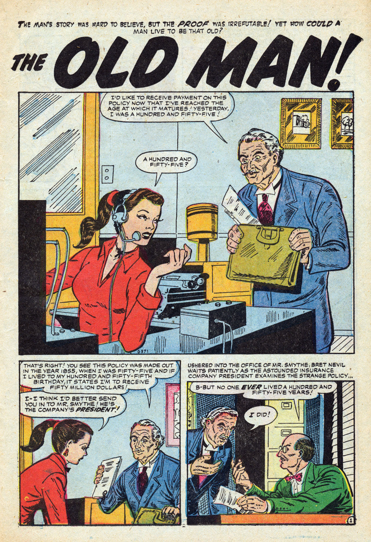 Read online Mystic (1951) comic -  Issue #39 - 20