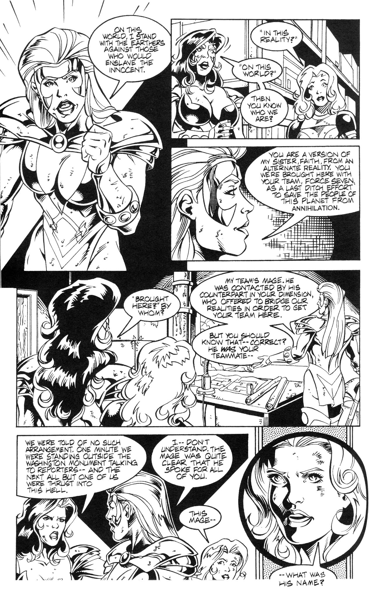 Read online Force Seven comic -  Issue #6 - 26