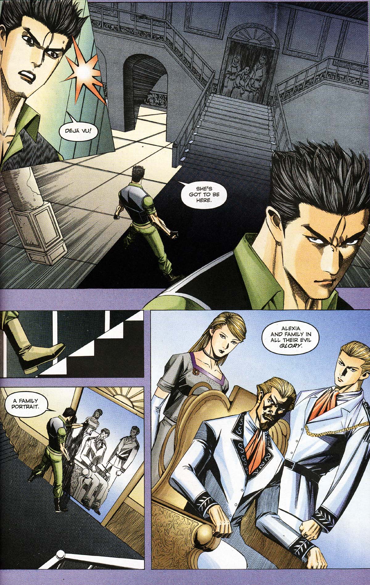 Read online Resident Evil Code: Veronica comic -  Issue #4 - 91