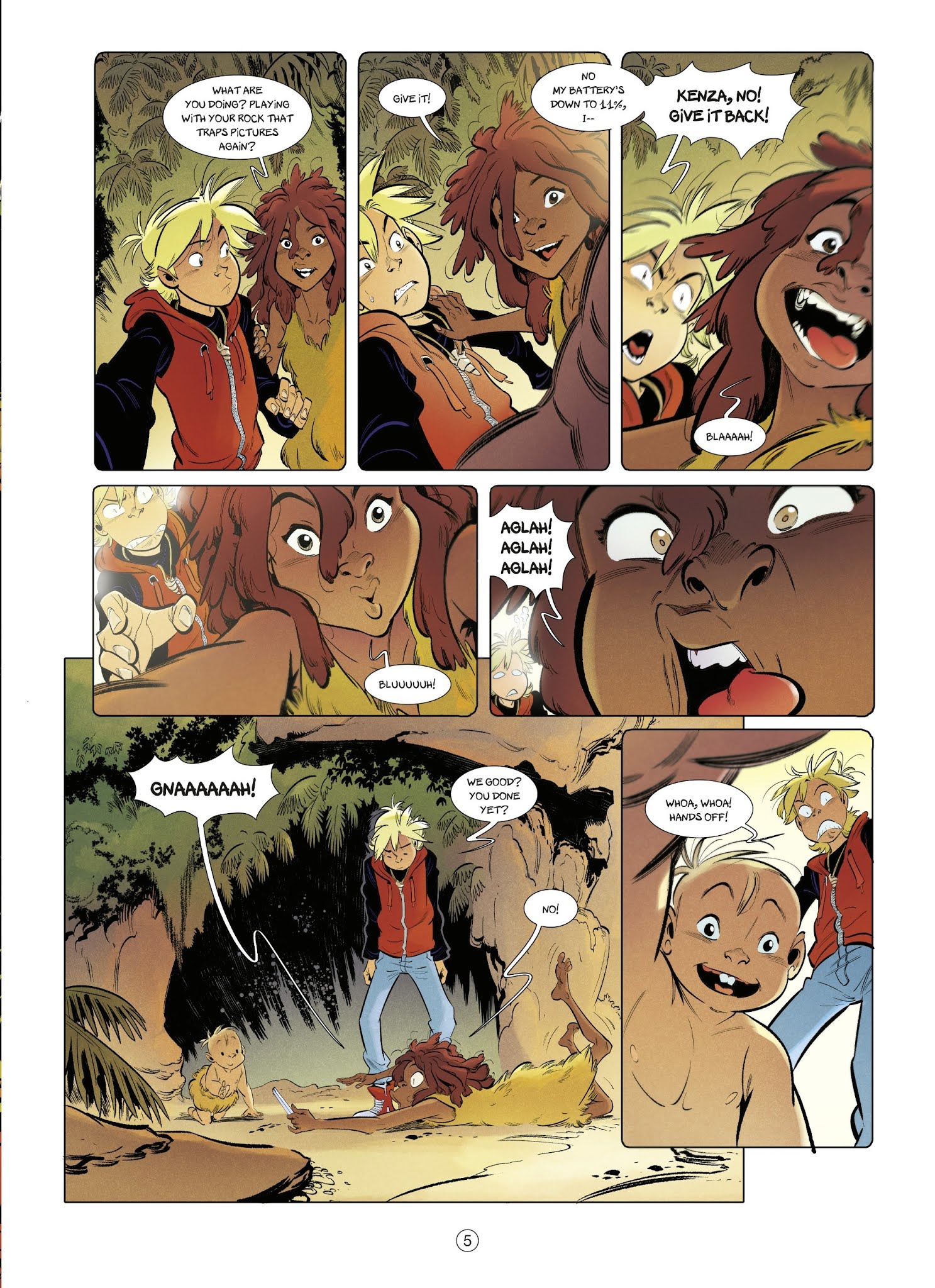 Read online FRNK comic -  Issue #4 - 5