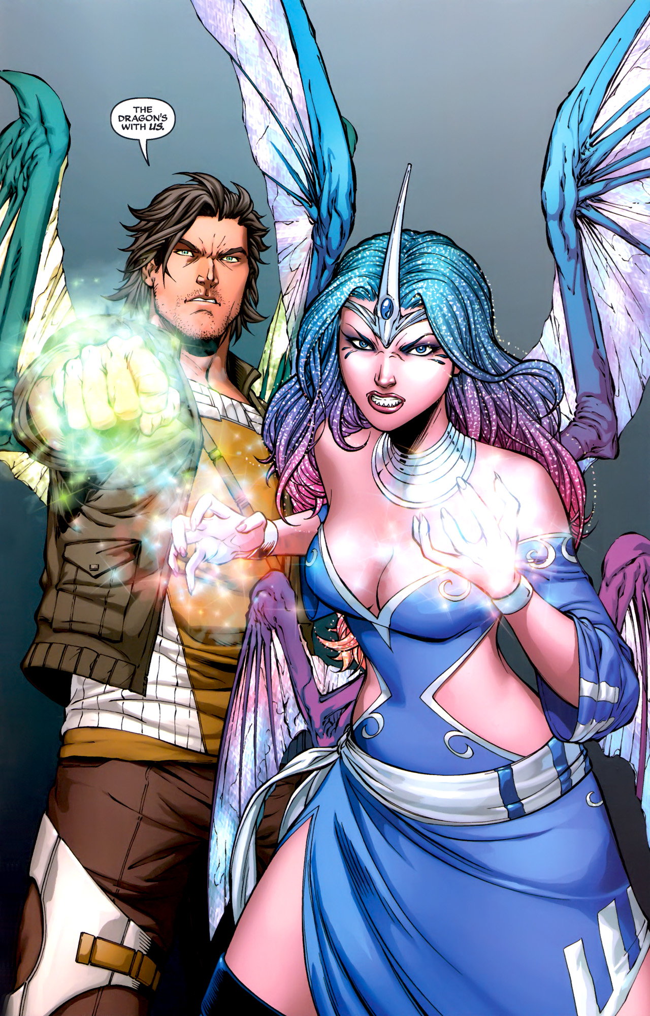 Read online Michael Turner's Soulfire (2009) comic -  Issue #3 - 25