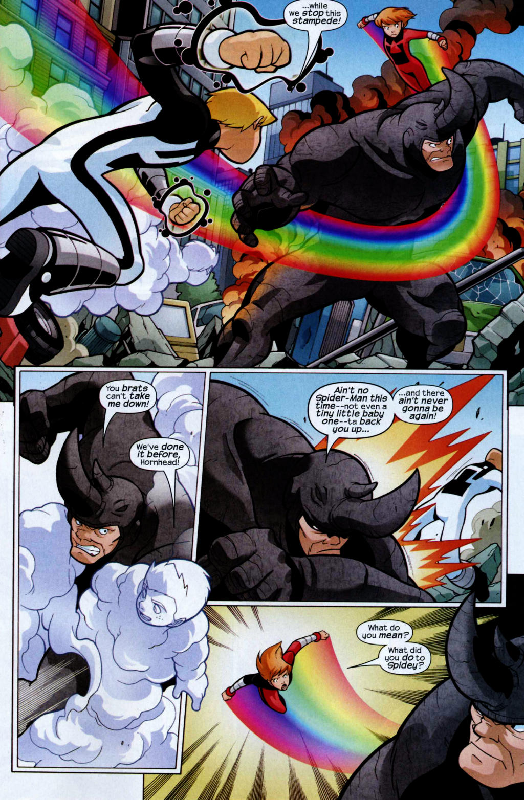 Read online Spider-Man and Power Pack comic -  Issue #4 - 10