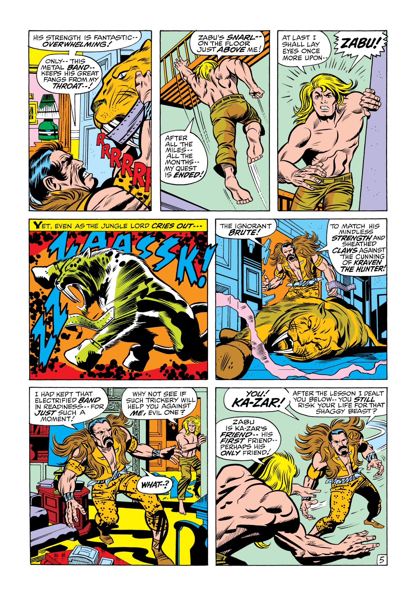 Read online Marvel Masterworks: Ka-Zar comic -  Issue # TPB 1 (Part 1) - 46