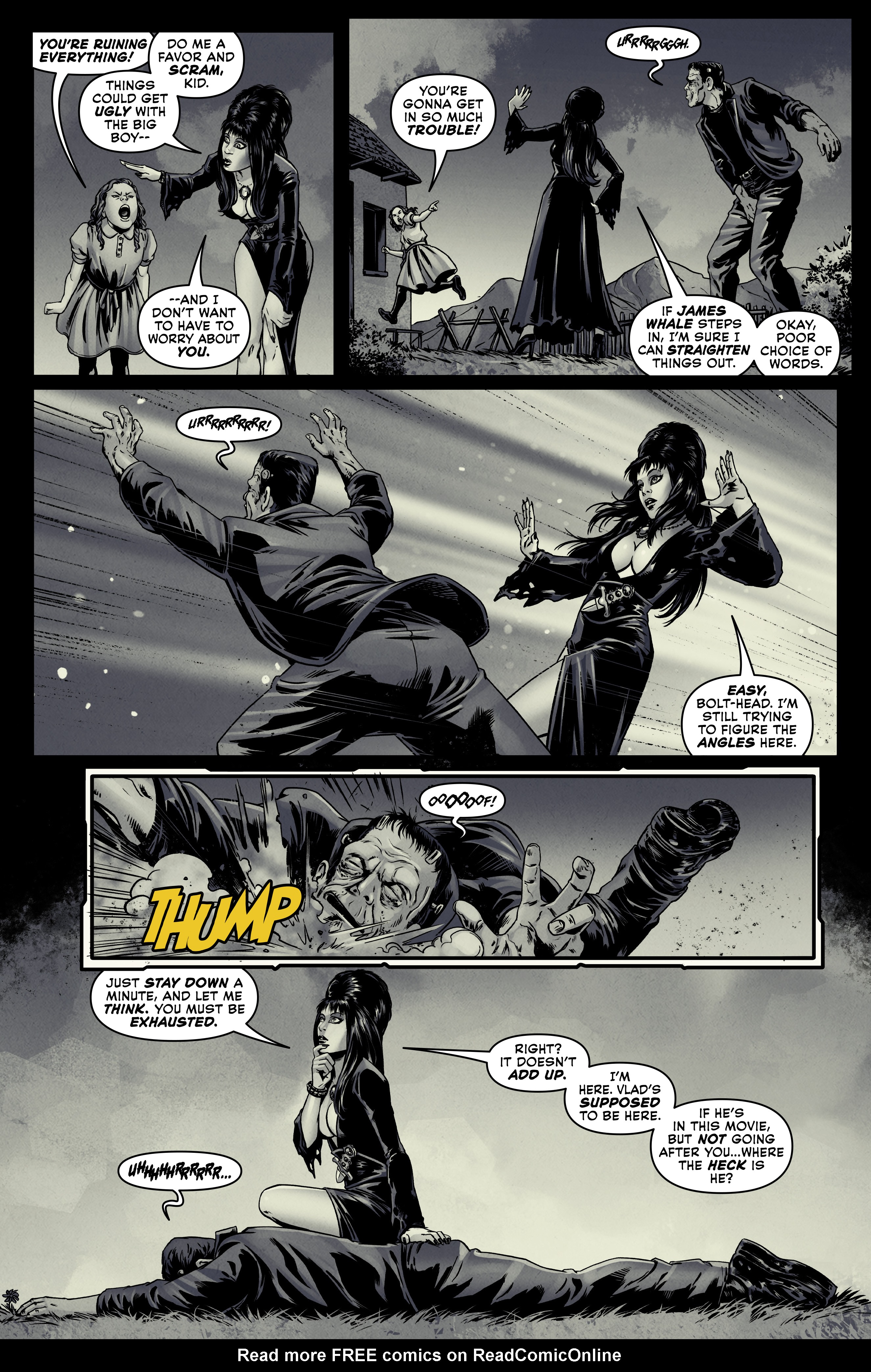 Read online Elvira in Monsterland comic -  Issue #2 - 8
