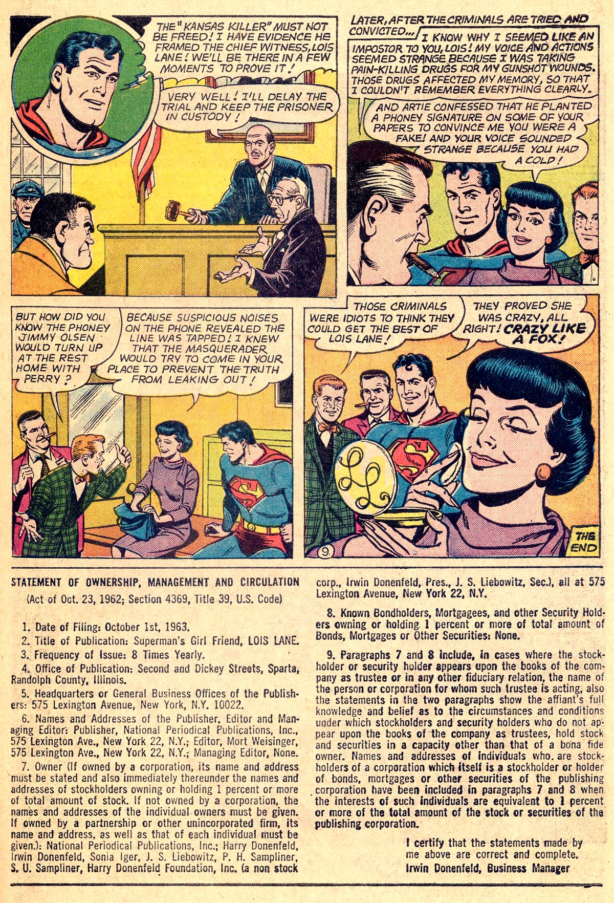 Read online Superman's Girl Friend, Lois Lane comic -  Issue #47 - 11