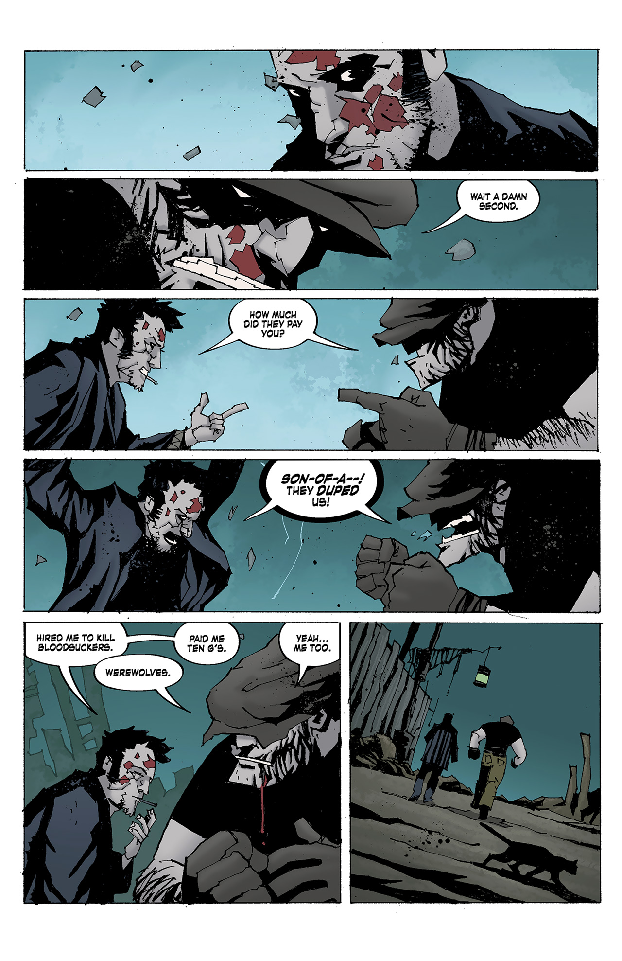 Read online Criminal Macabre/The Goon: When Freaks Collide comic -  Issue # Full - 16