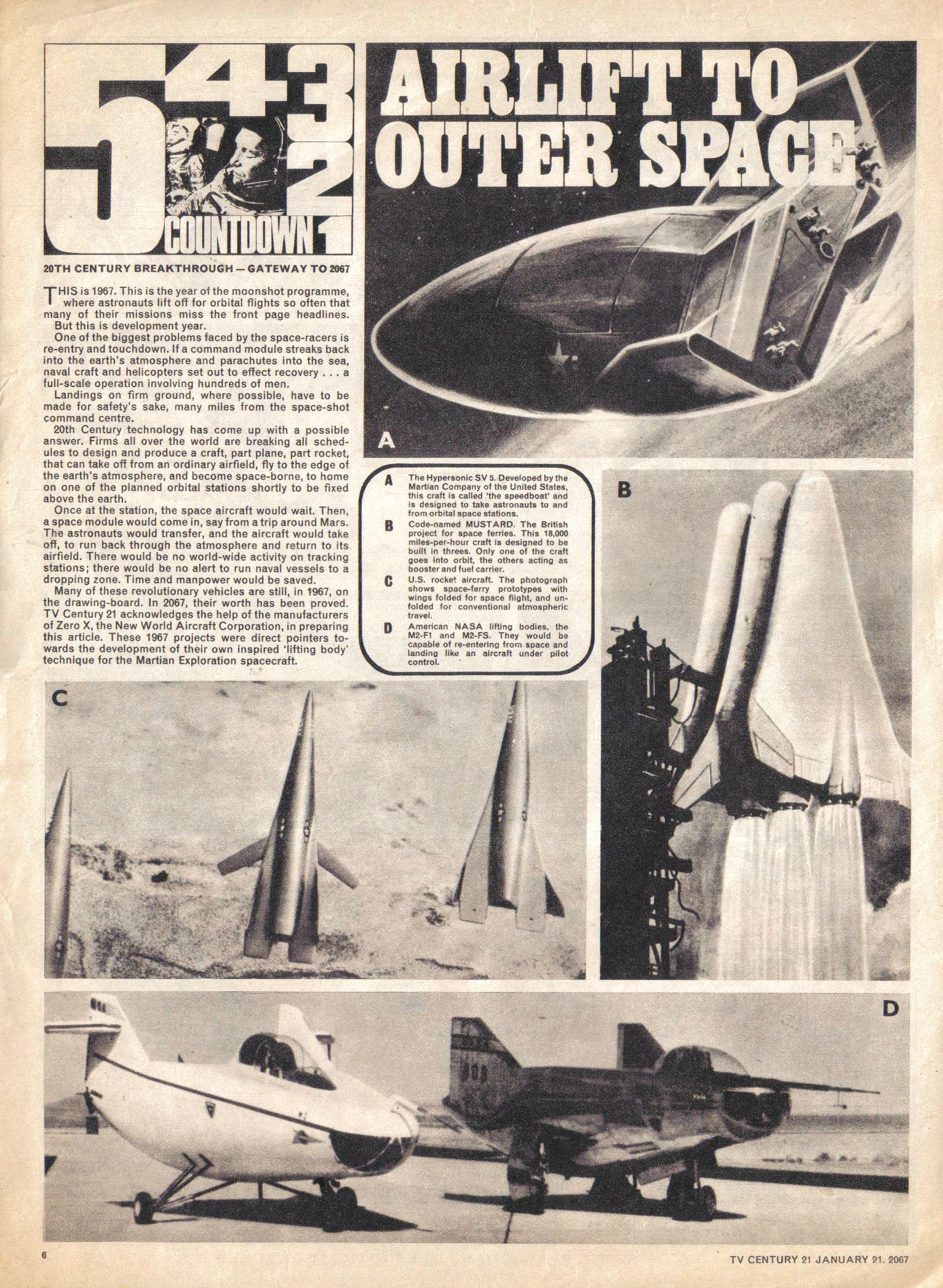 Read online TV Century 21 (TV 21) comic -  Issue #105 - 6
