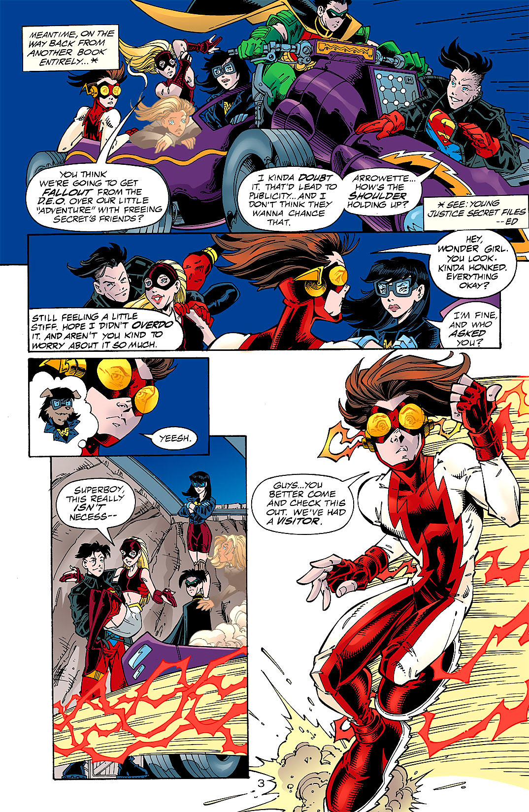 Read online Young Justice (1998) comic -  Issue #5 - 4