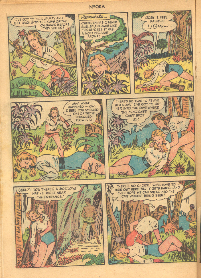 Read online Nyoka the Jungle Girl (1945) comic -  Issue #28 - 24
