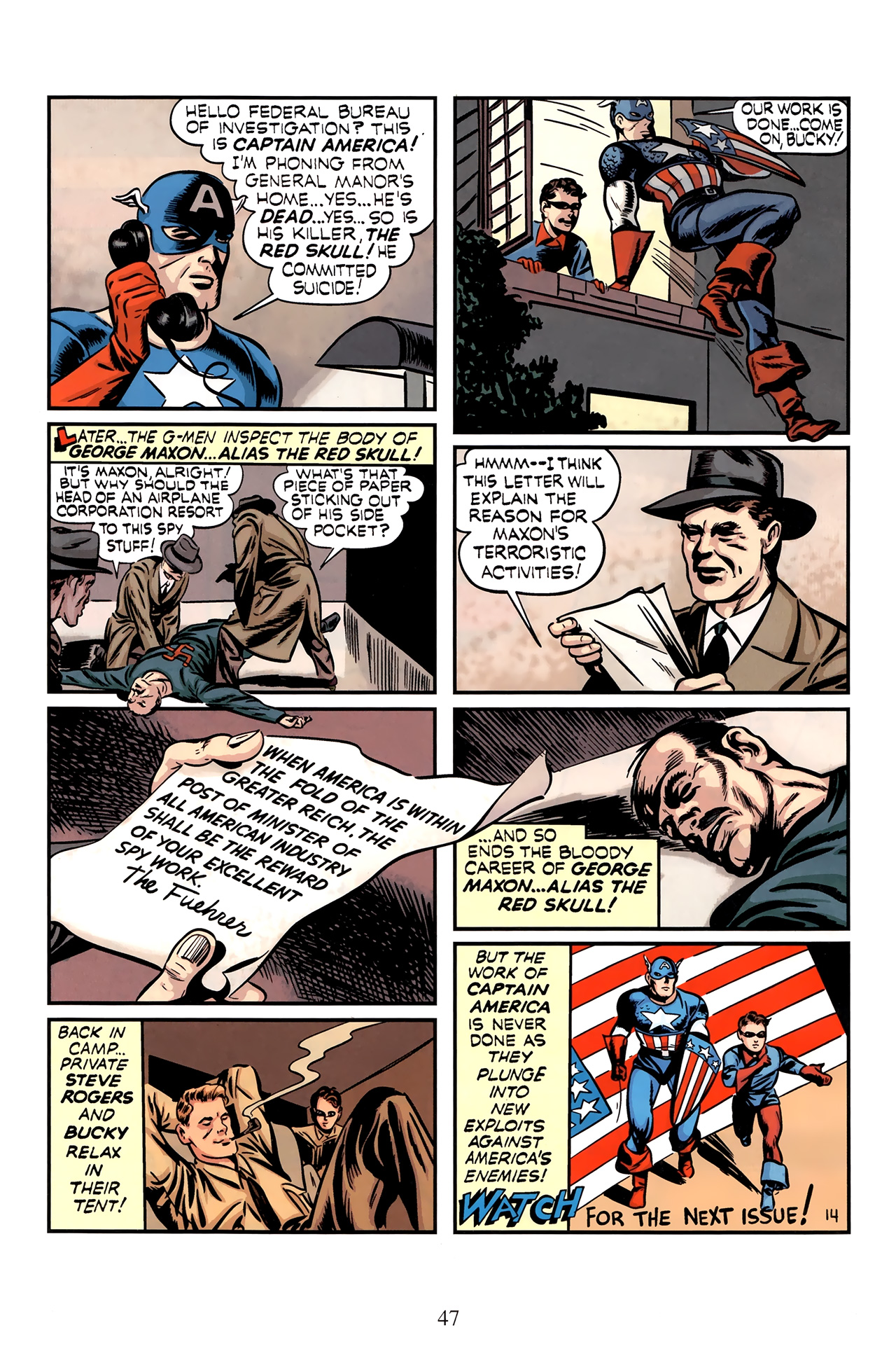 Read online Captain America Comics 70th Anniversary Edition comic -  Issue # Full - 50
