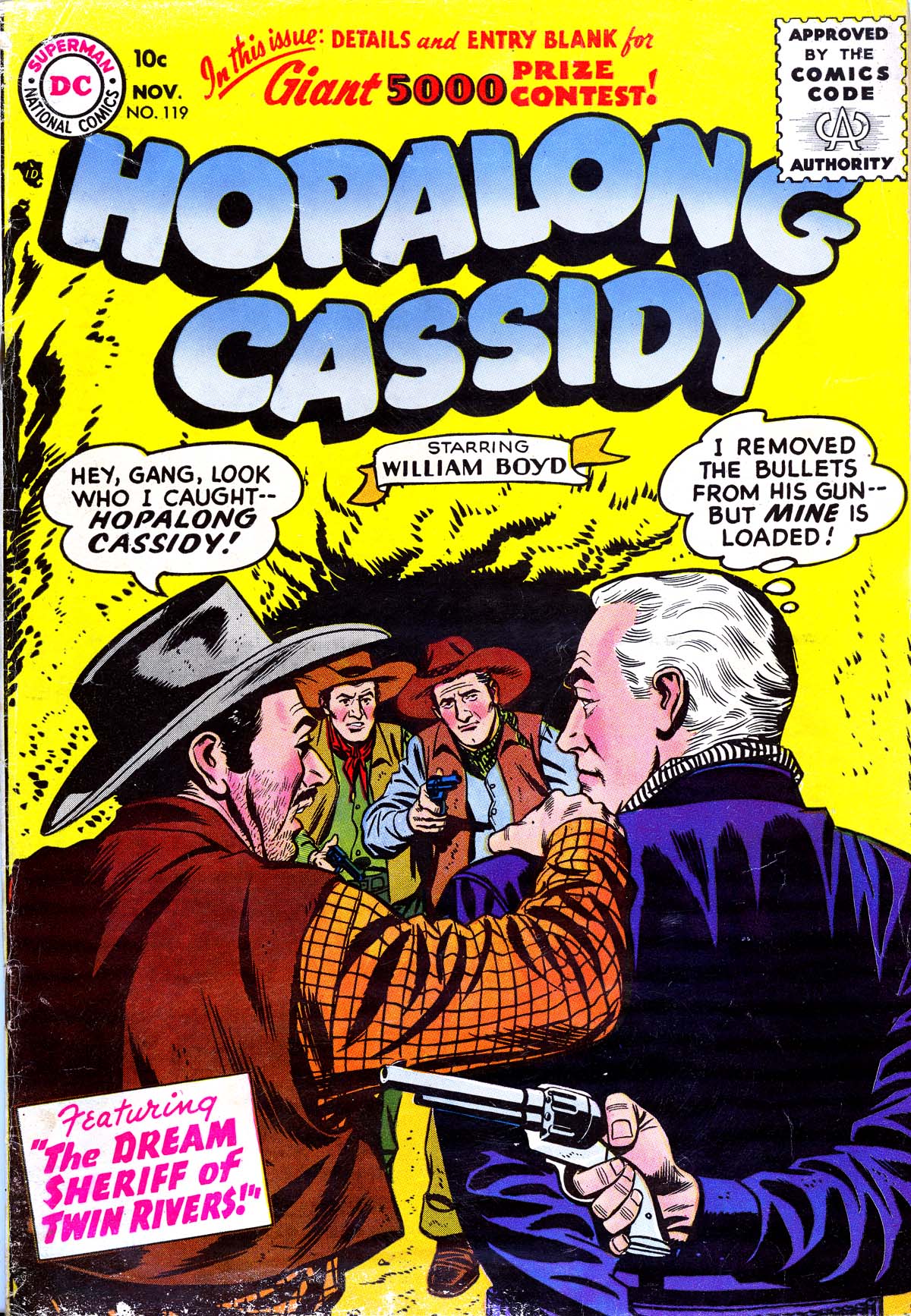 Read online Hopalong Cassidy comic -  Issue #119 - 1
