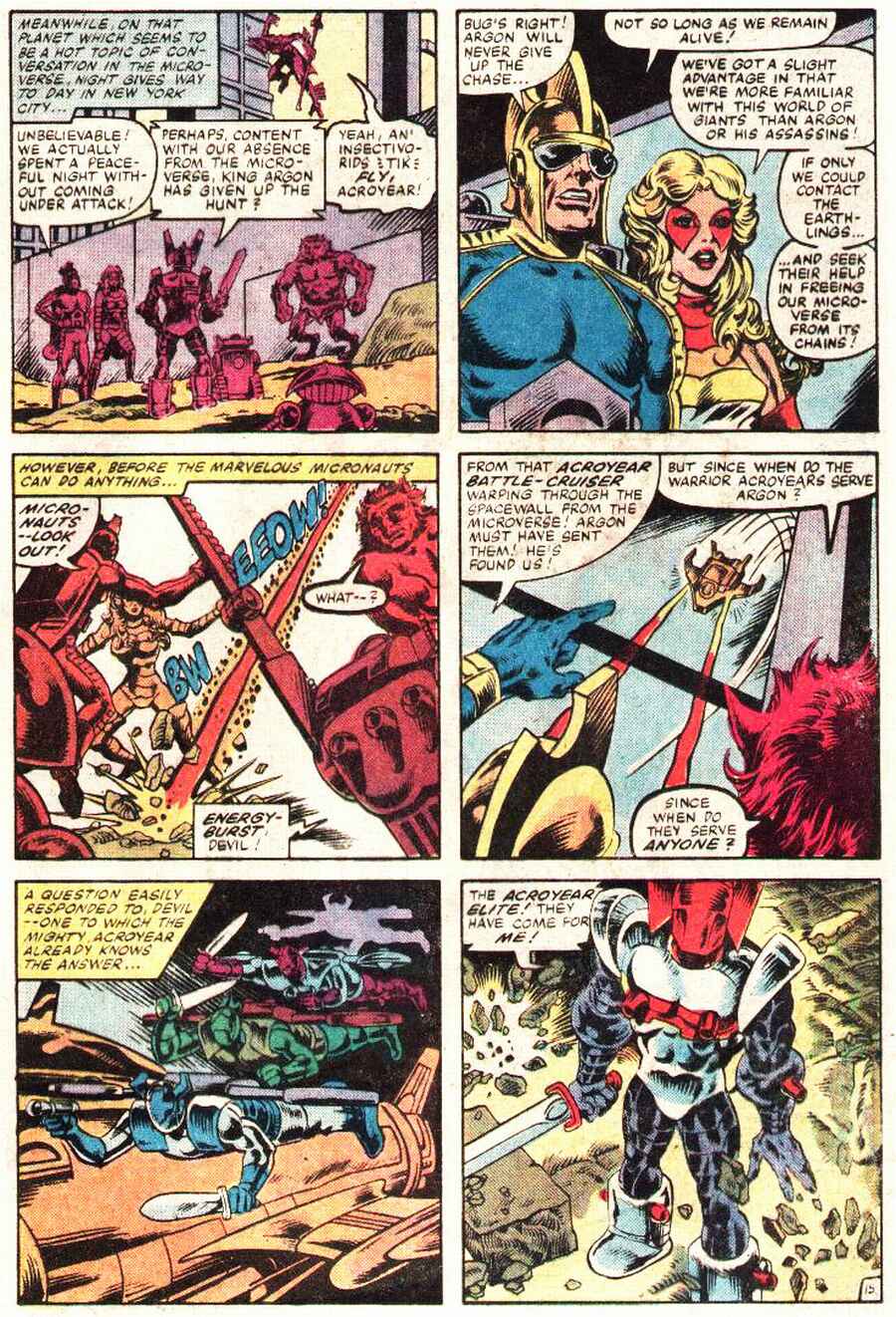 Read online Micronauts (1979) comic -  Issue #39 - 16