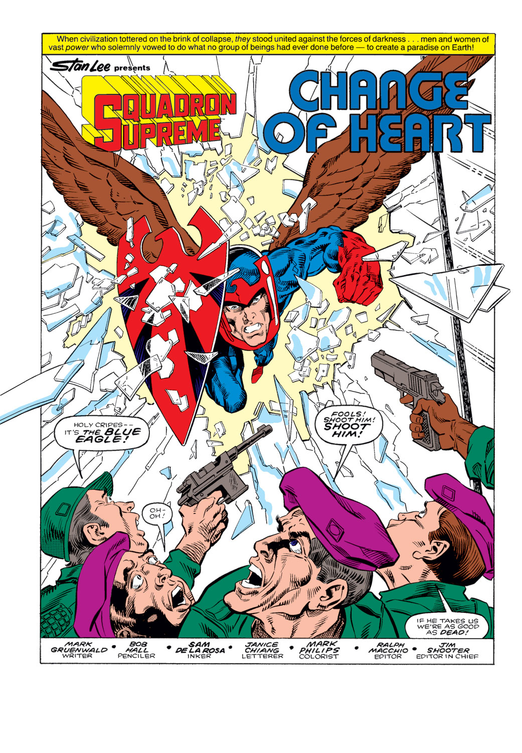 Read online Squadron Supreme (1985) comic -  Issue #4 - 2