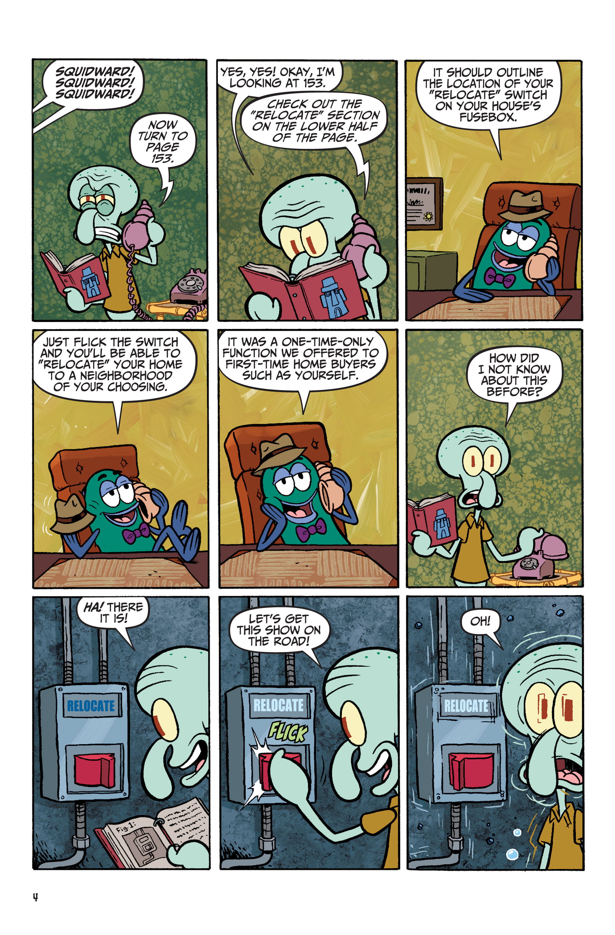 Read online Free Comic Book Day 2014 comic -  Issue # SpongeBob Freestyle Funnies 2014 - 6