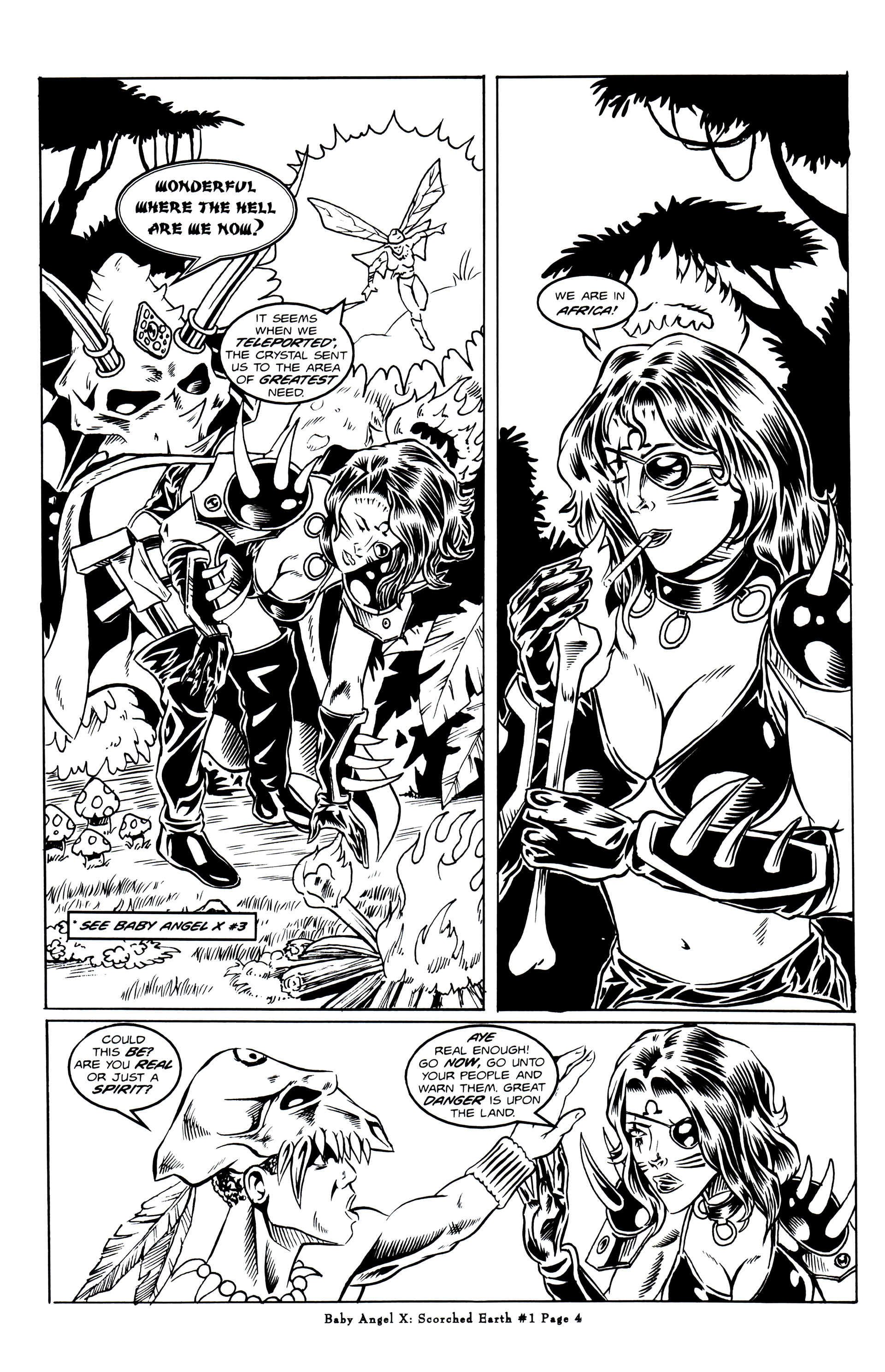 Read online Baby Angel X: Scorched Earth comic -  Issue #1 - 6