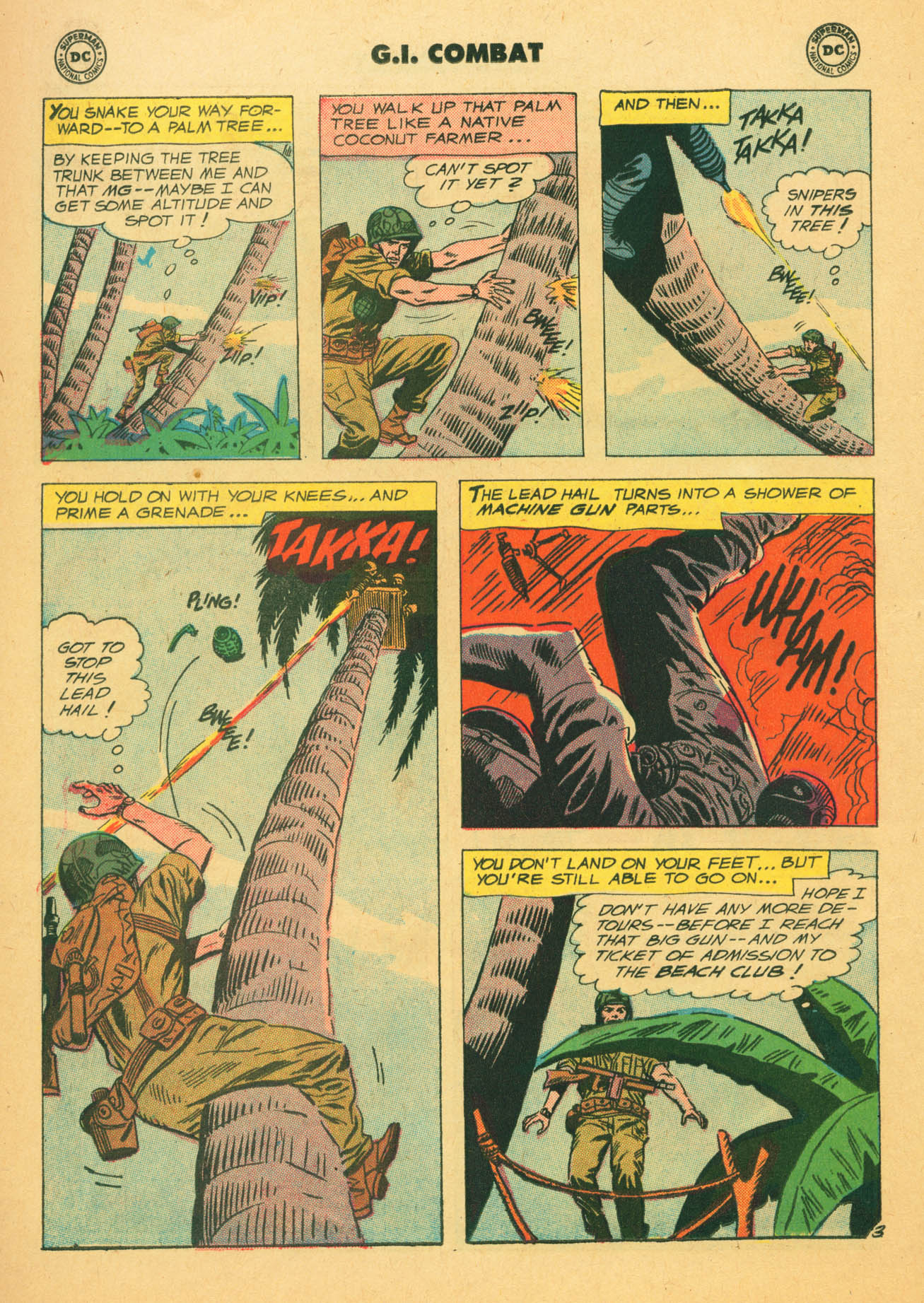 Read online G.I. Combat (1952) comic -  Issue #65 - 14