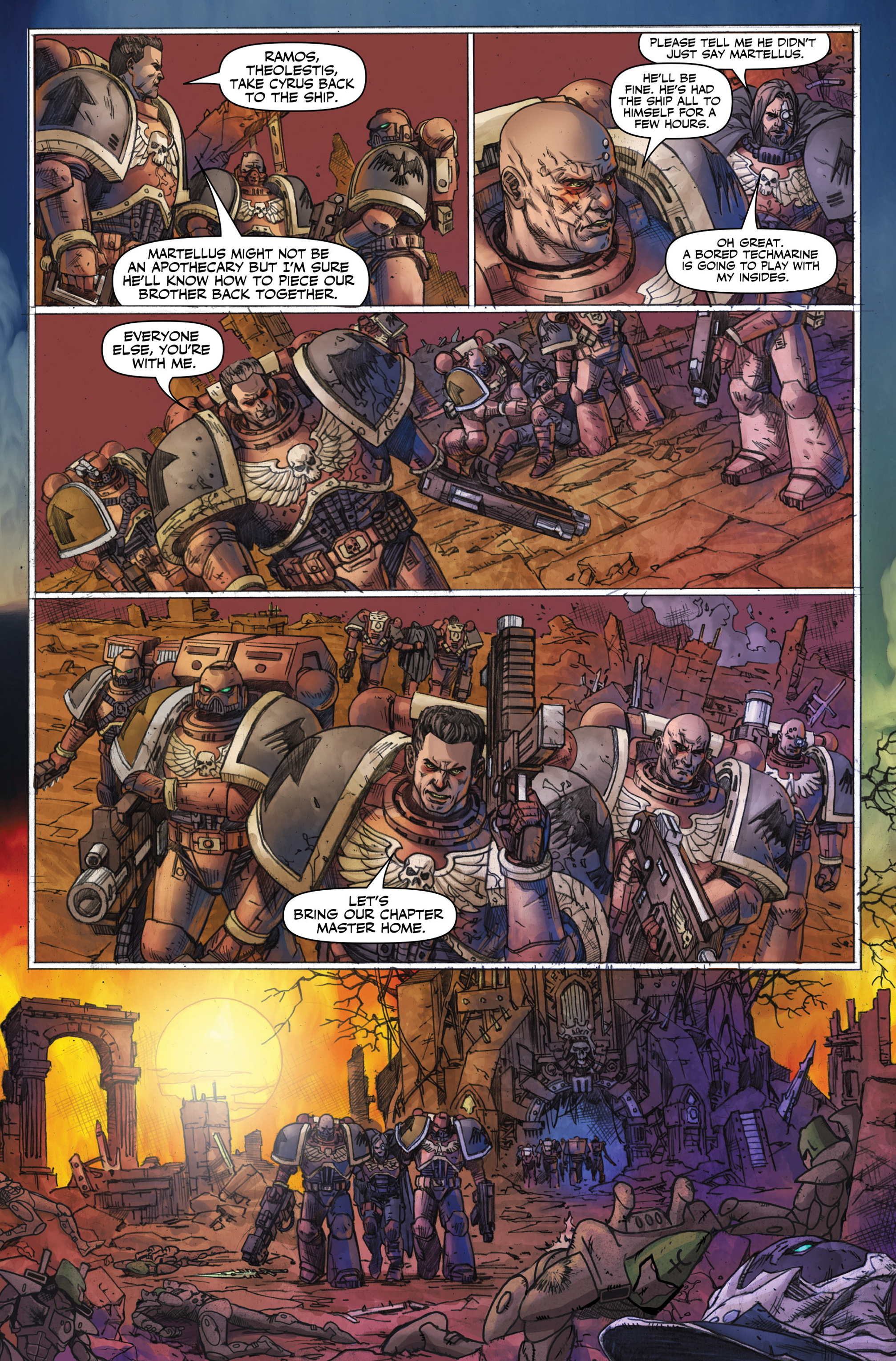 Read online Warhammer 40,000: Dawn of War comic -  Issue #1 - 27