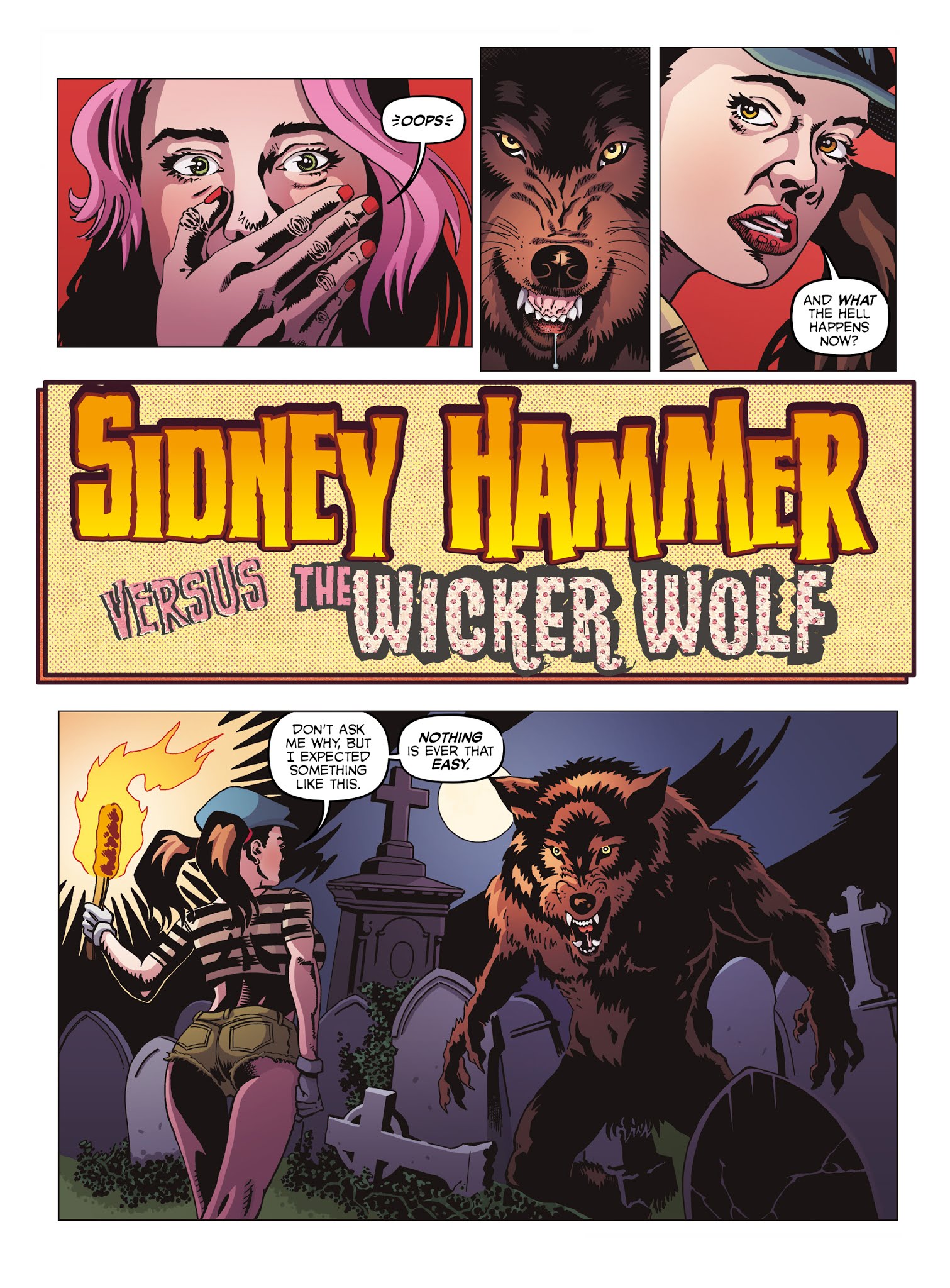 Read online Sidney Hammer (2016) comic -  Issue # Full - 6