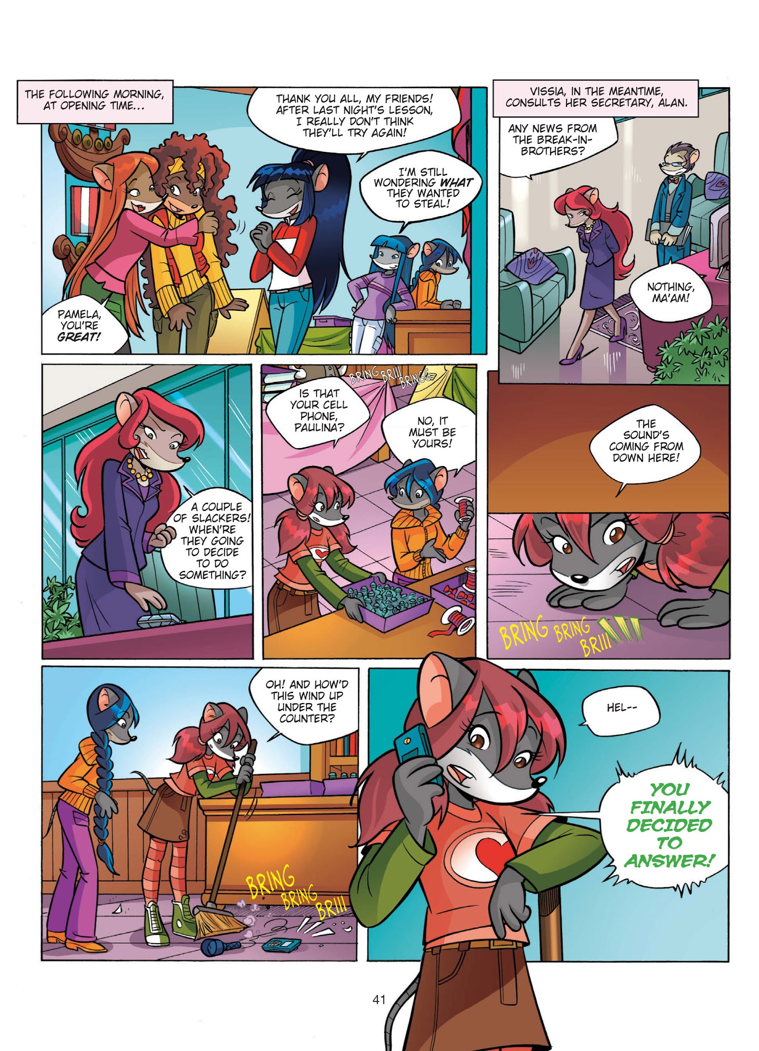 Read online Thea Stilton comic -  Issue # TPB 3 - 42