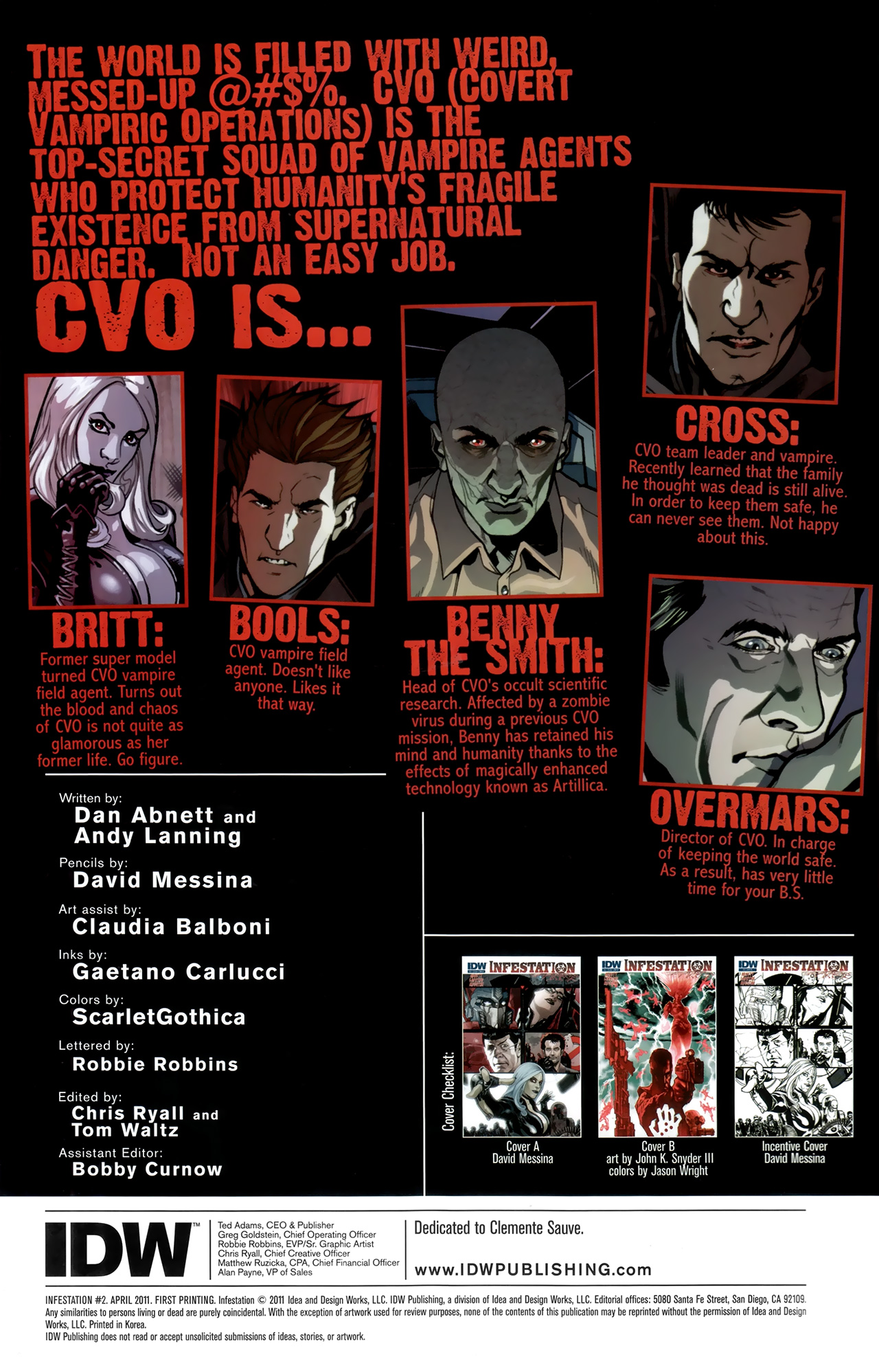 Read online Infestation comic -  Issue #2 - 3