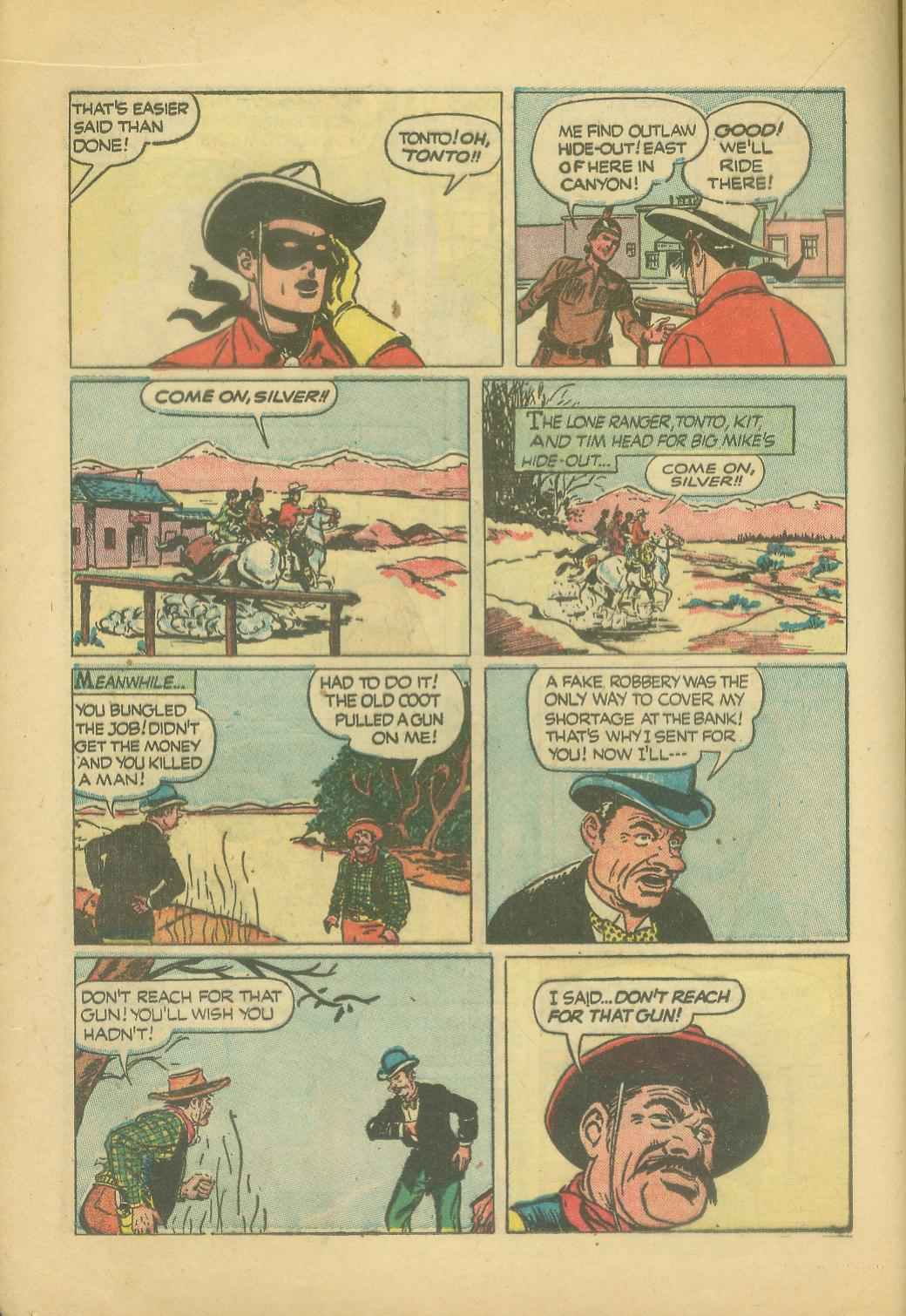 Read online The Lone Ranger (1948) comic -  Issue #12 - 20